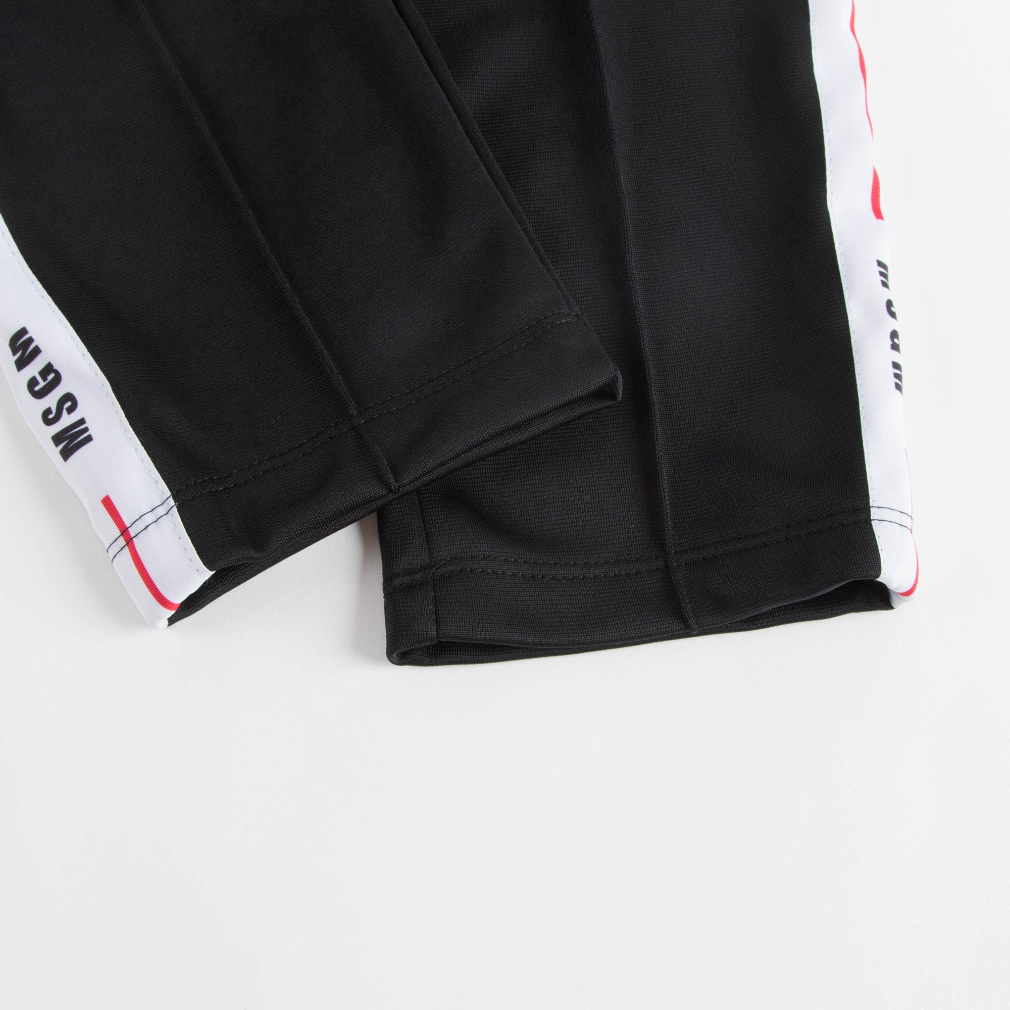 Boys & Girls Black Logo Trousers