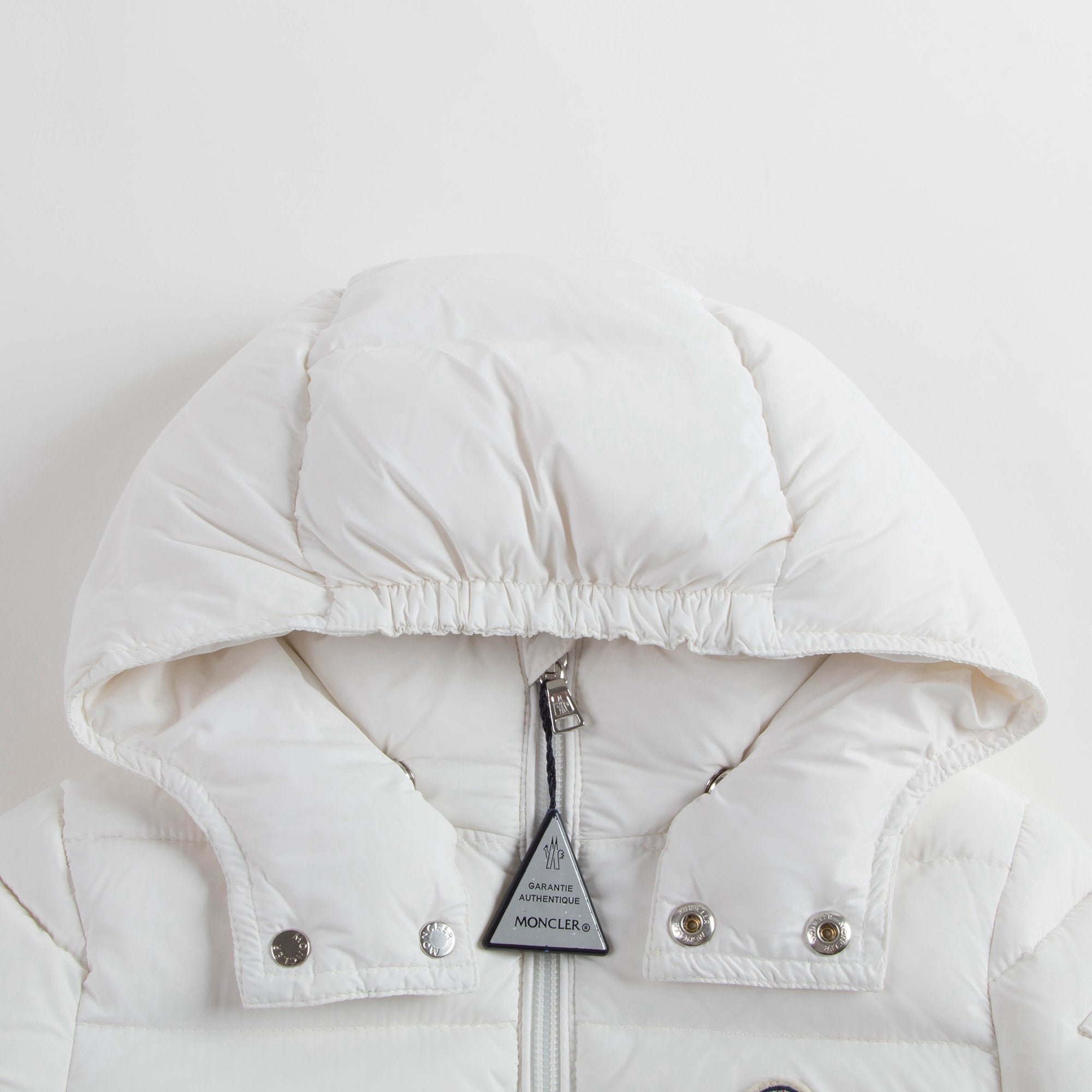 Baby Girls White "JULES" Padded Down Jacket