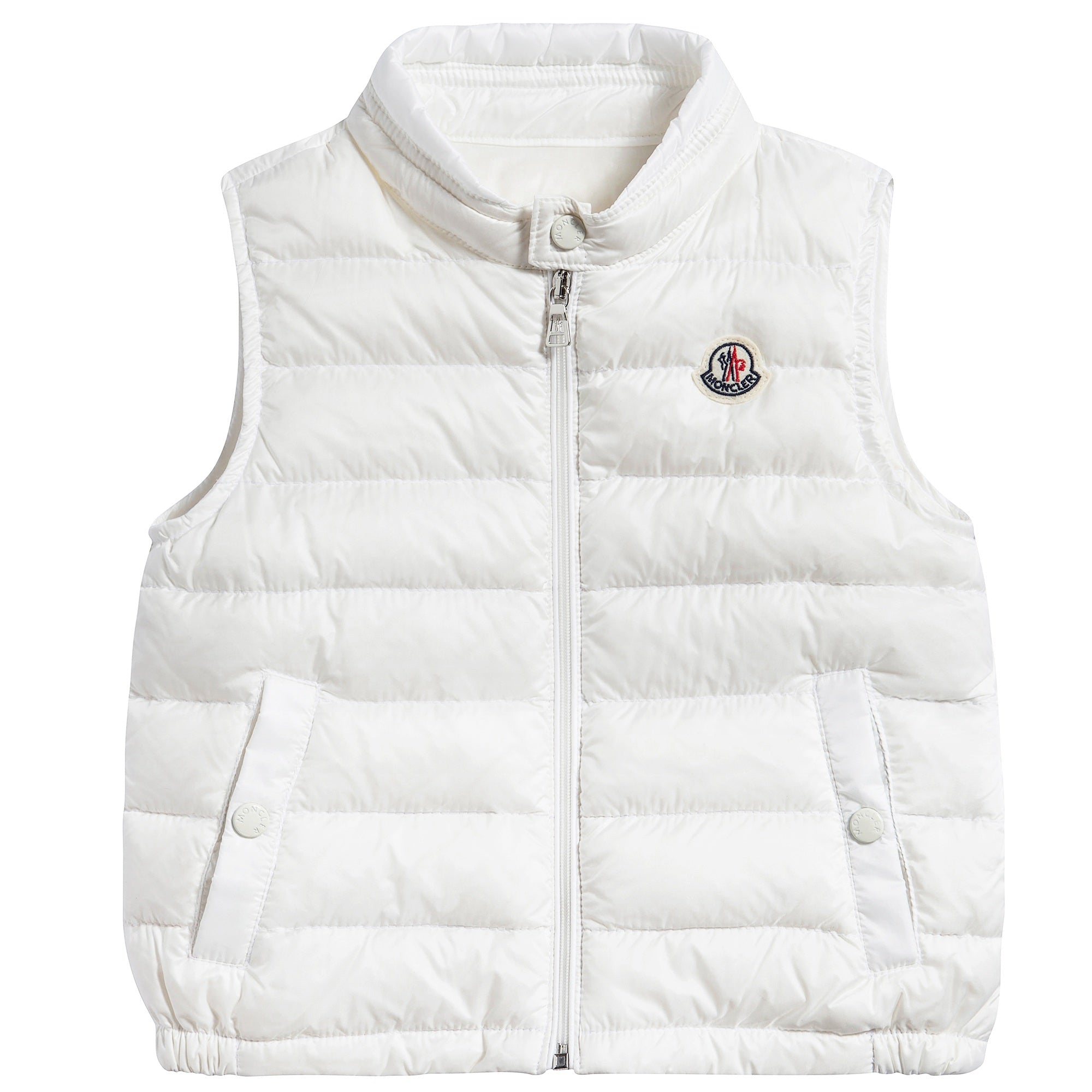 Baby Girls White "New_Amaury " Gilet