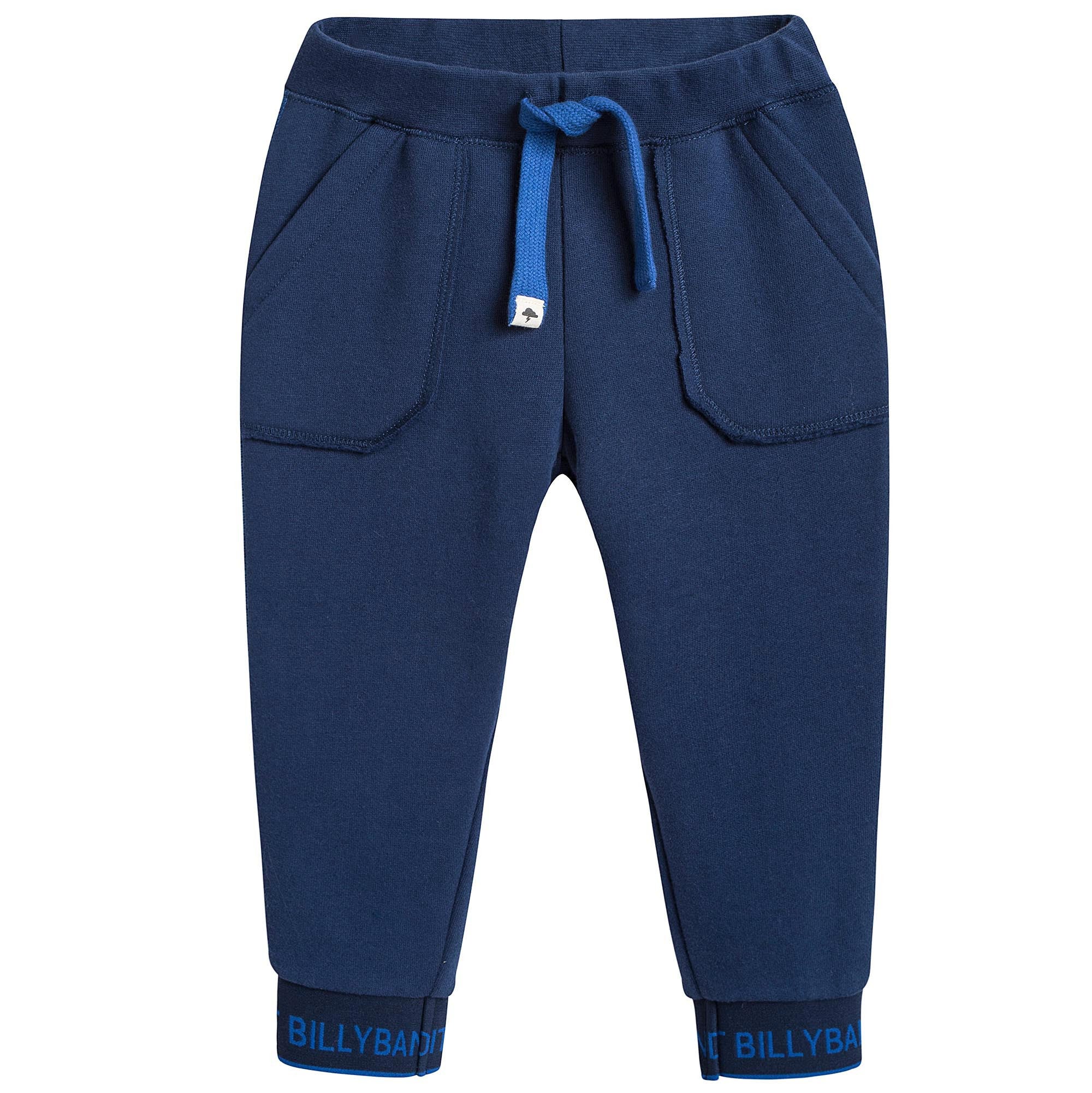 Boys Medieval Blue Hooded Cotton Tracksuit