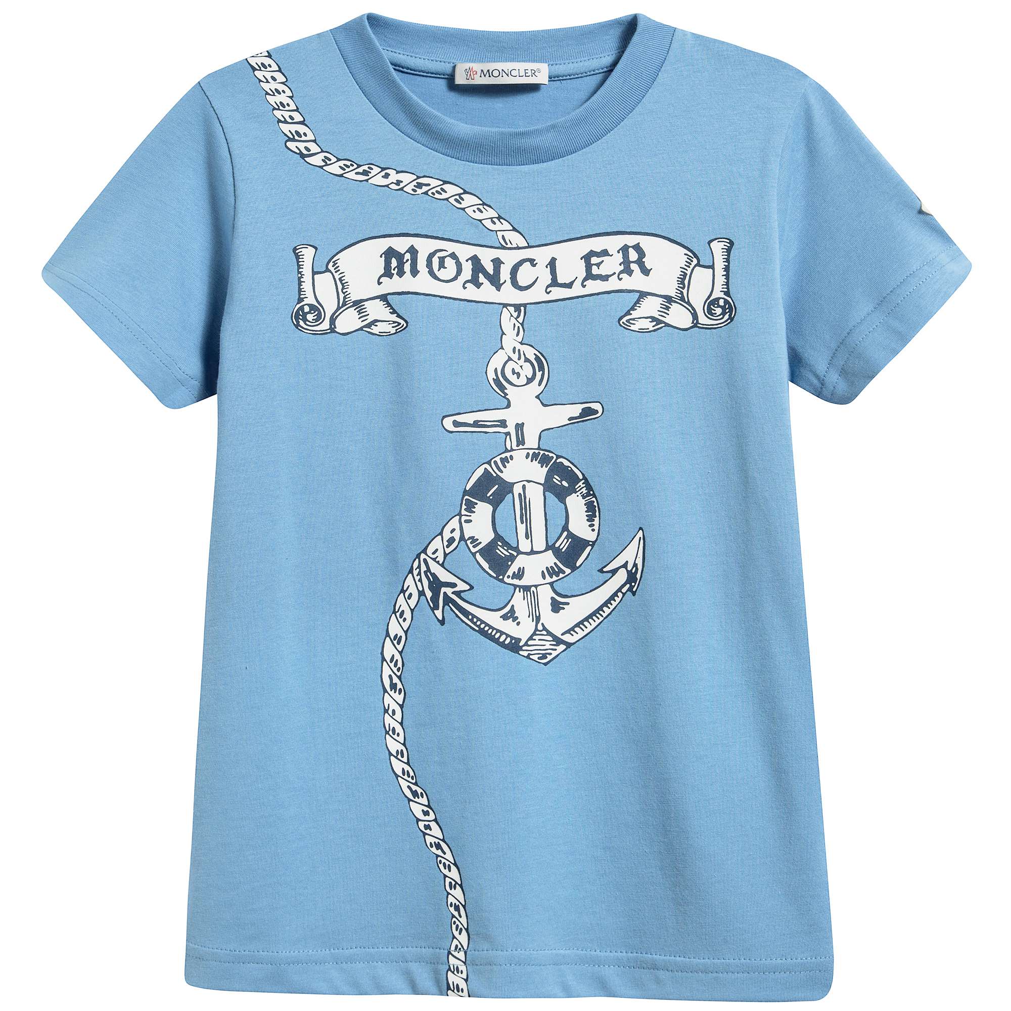 Boys Blue "Maglia" Printed T-Shirt