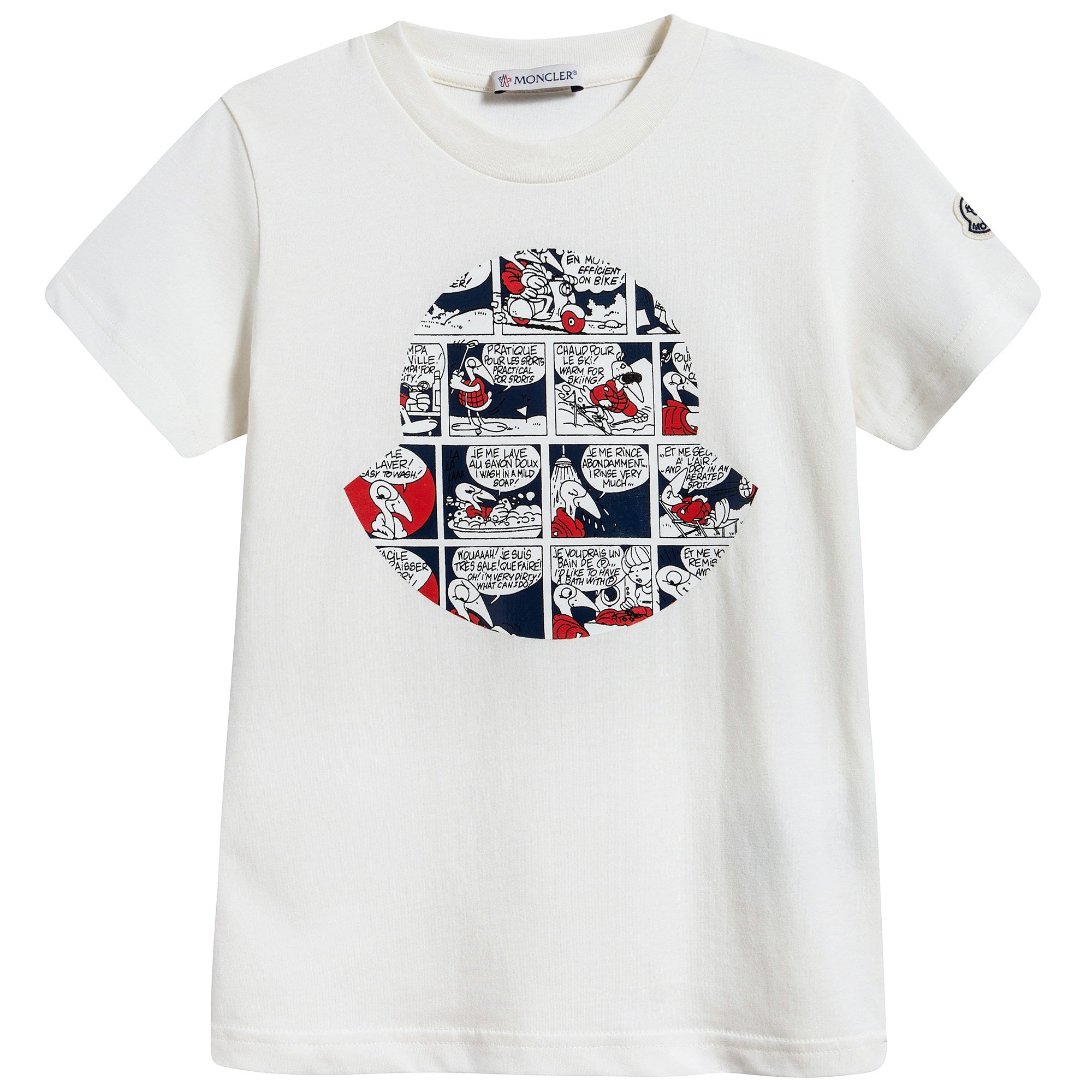 Boys & Girls White "Maglia" T-Shirt