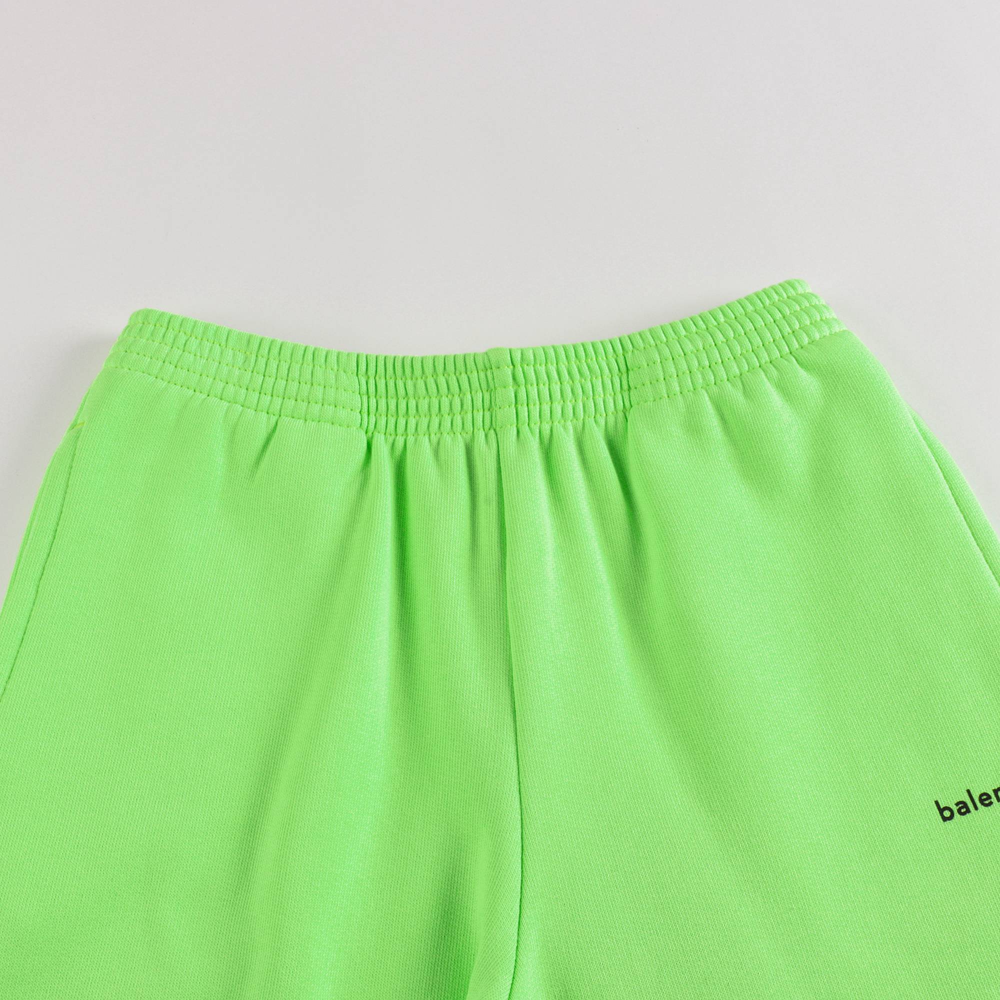 Boys & Girls Green Cotton Shorts