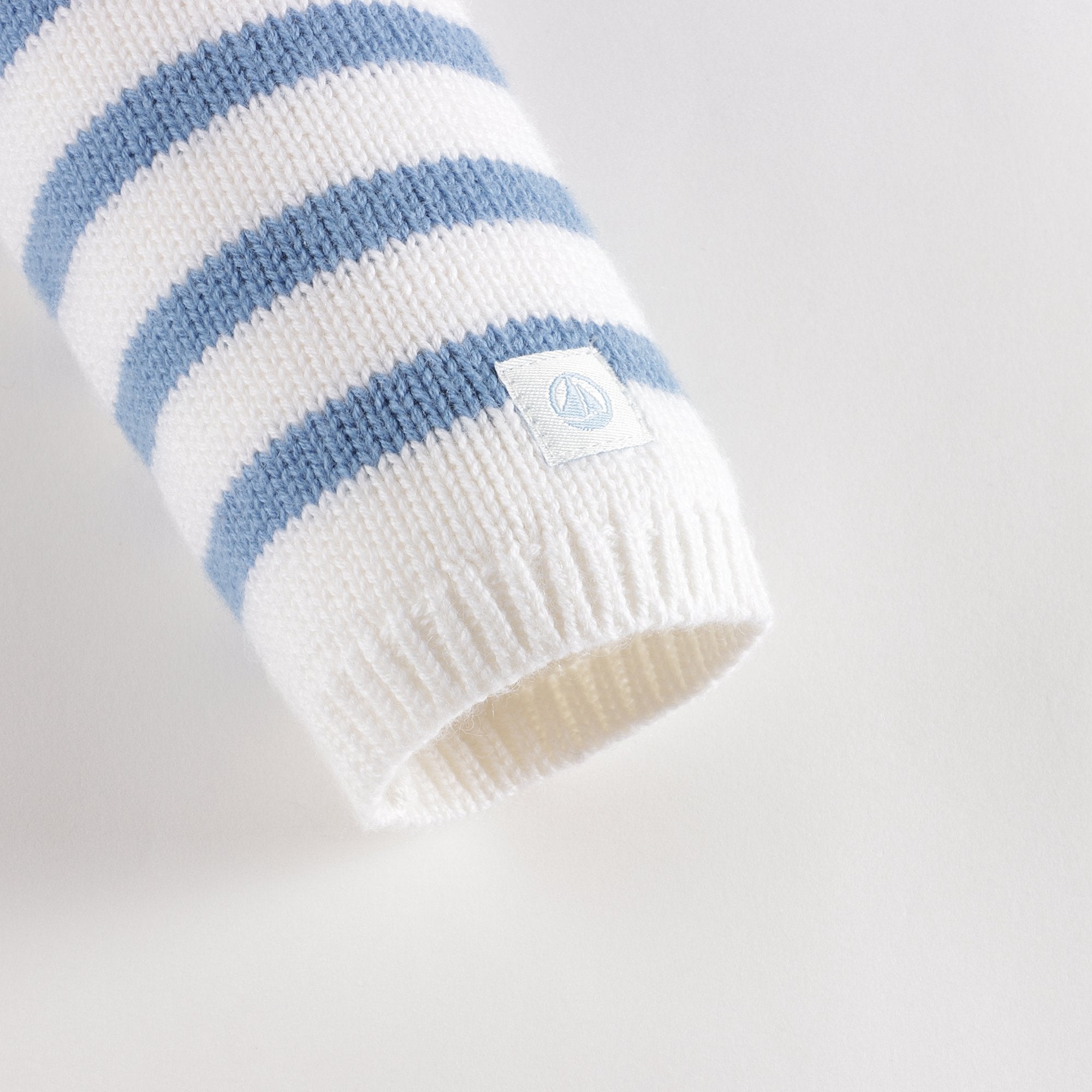 Baby Boys Blue Stripes Wool Set