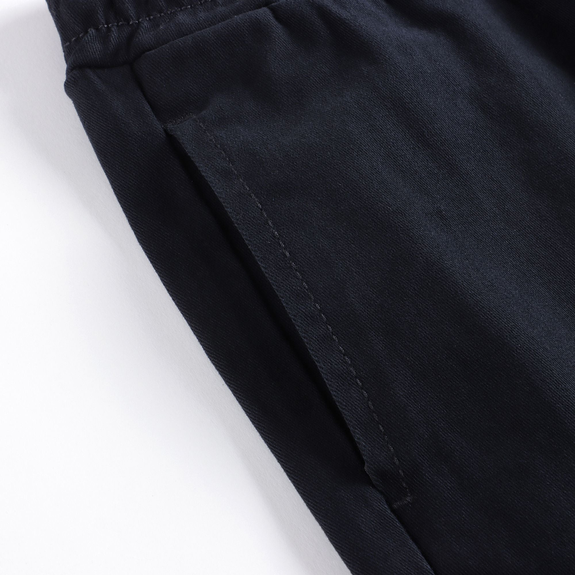 Boys Black Logo Trousers