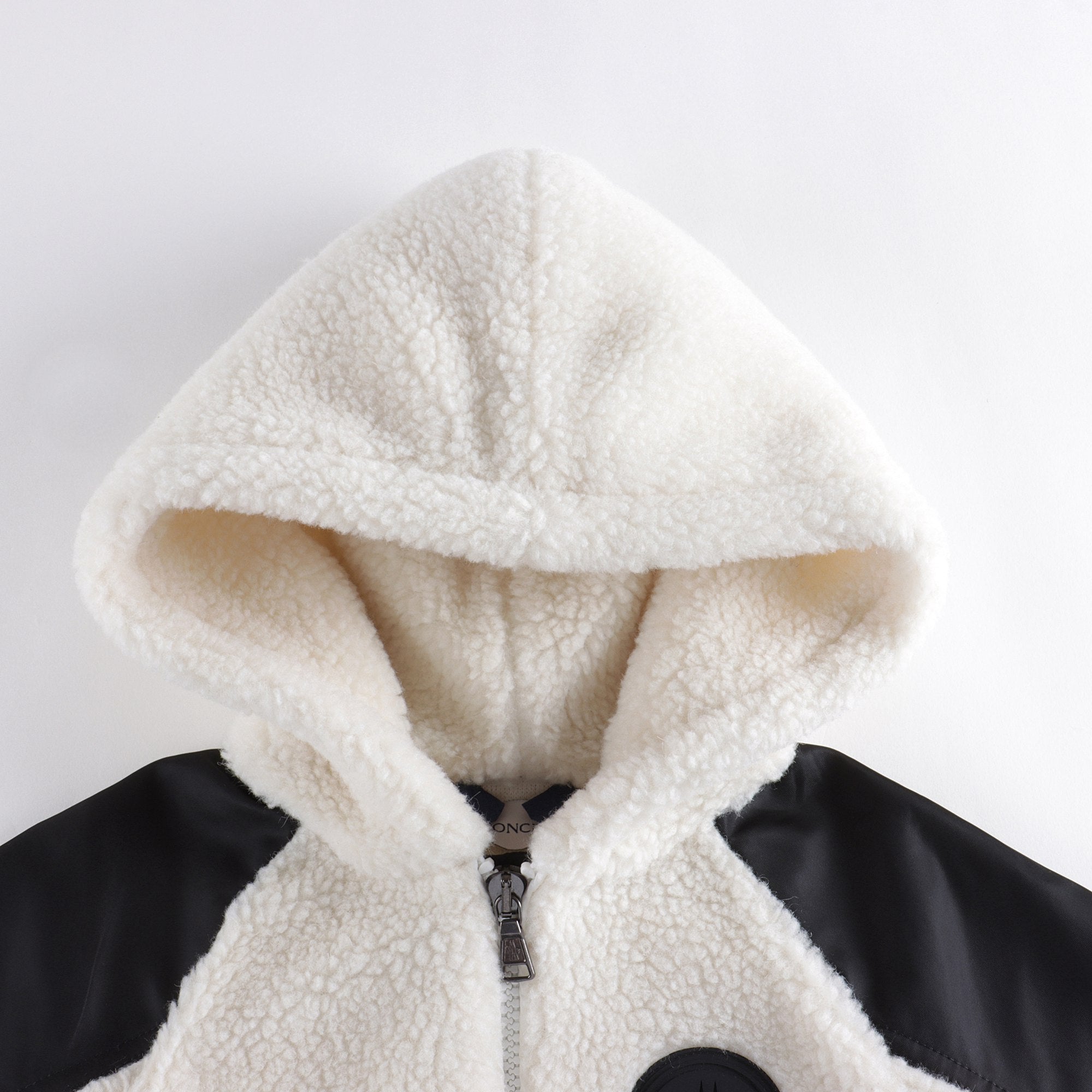 Boys & Girls White Hooded Jacket