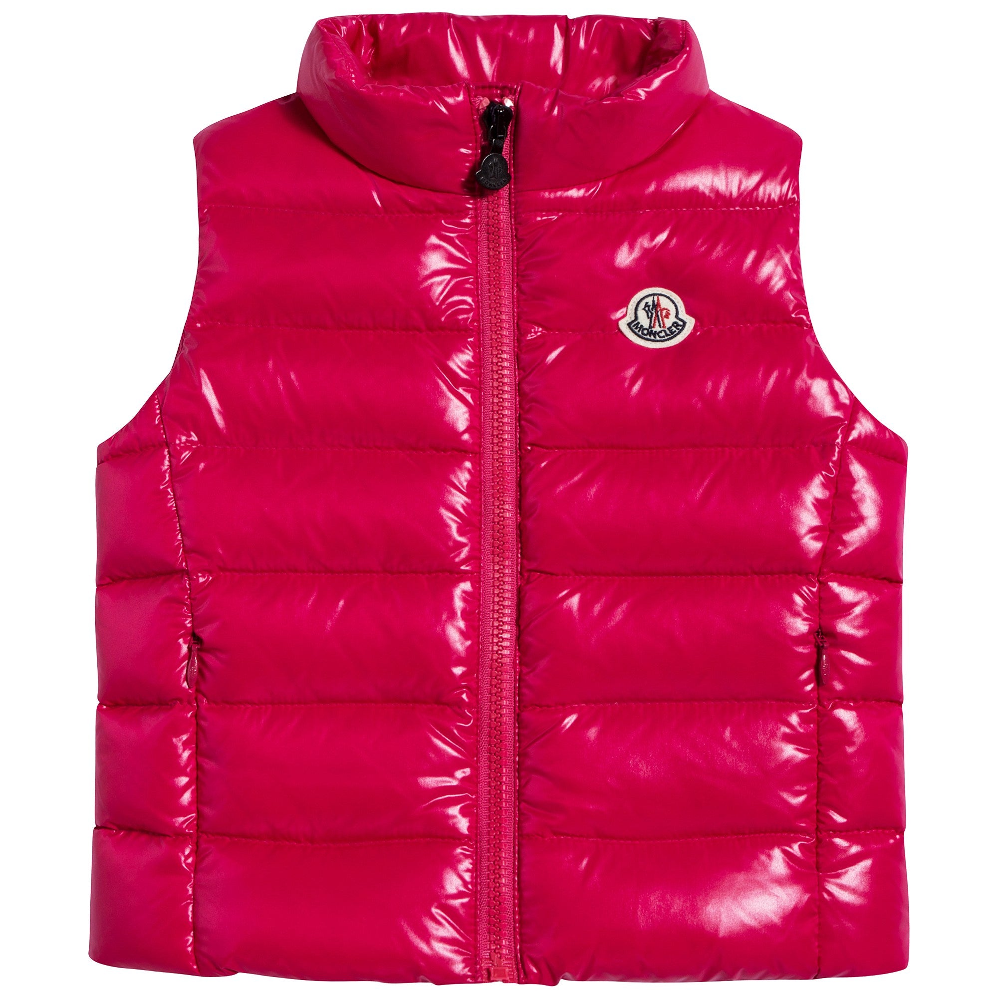 Boys & Girls Pink "GHANY GILET" Down Padded Gilet