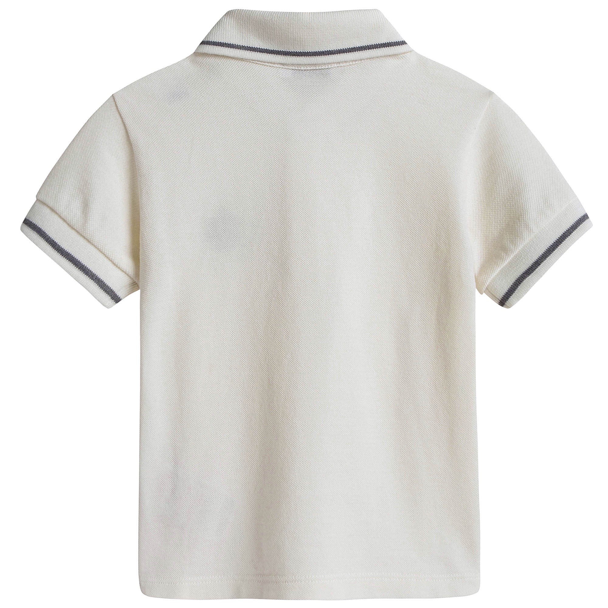 Baby Boys White Polo Shirt