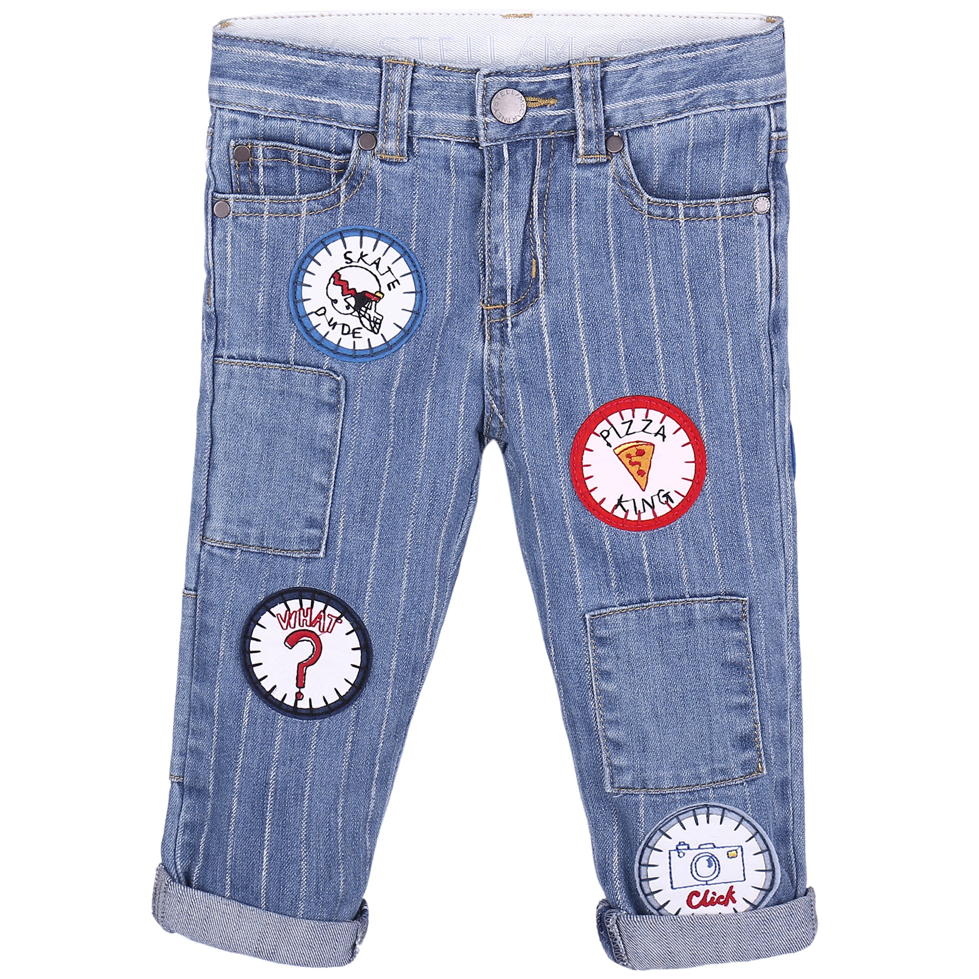 Boys Blue Denim Cotton Jeans