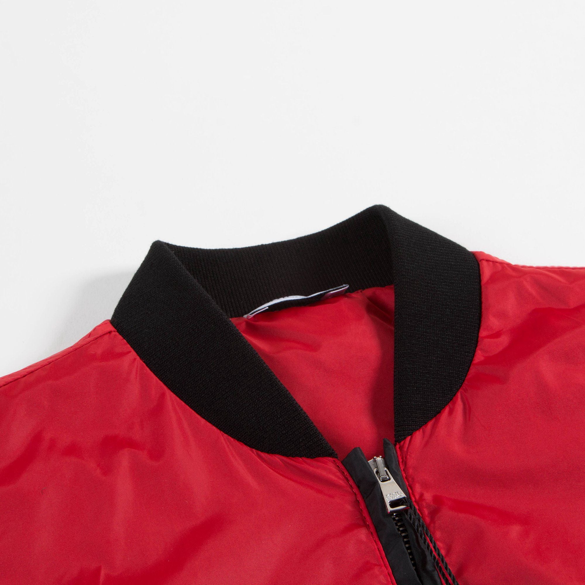 Boys Red Nylon Coat