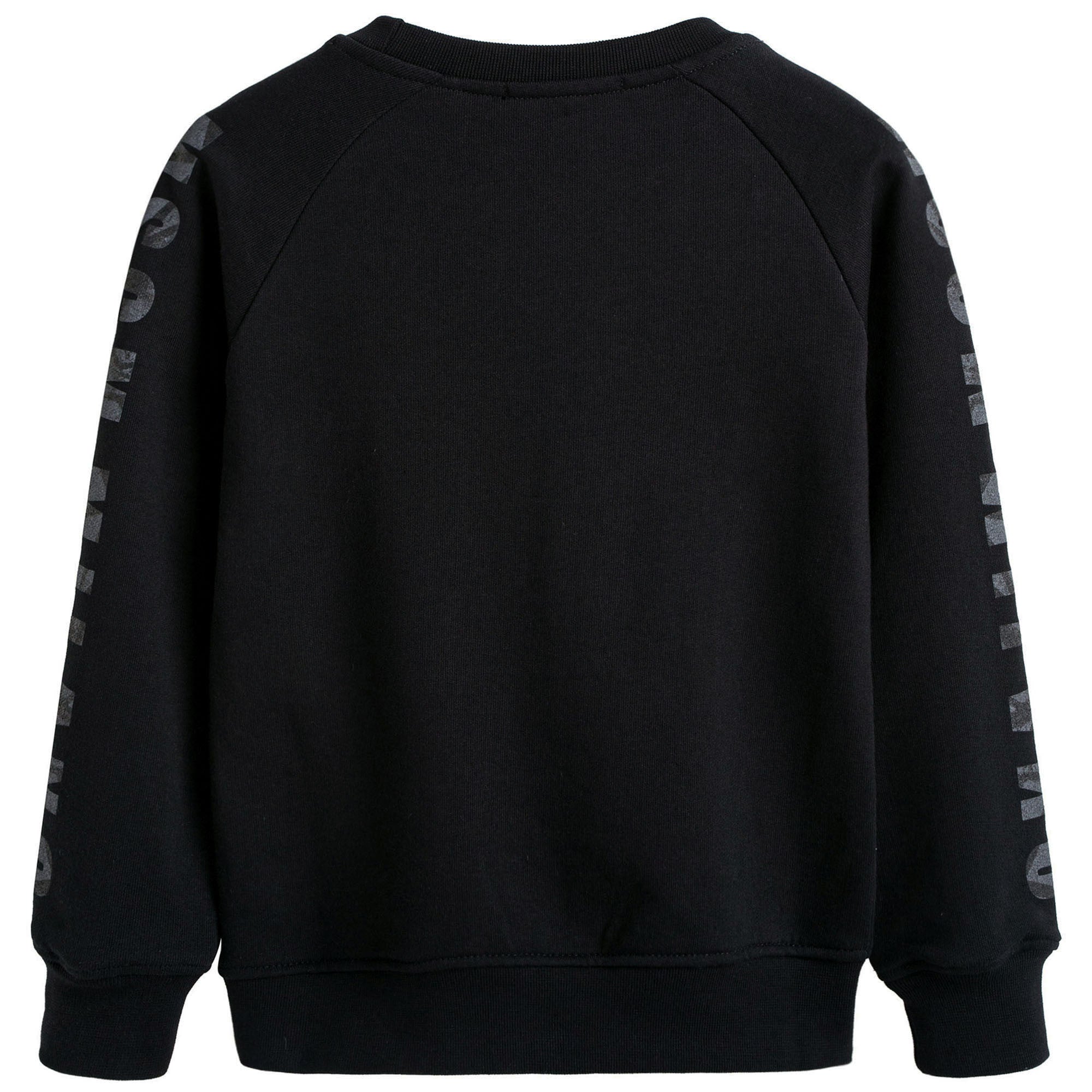 Boys Black Logo Sweatshirt