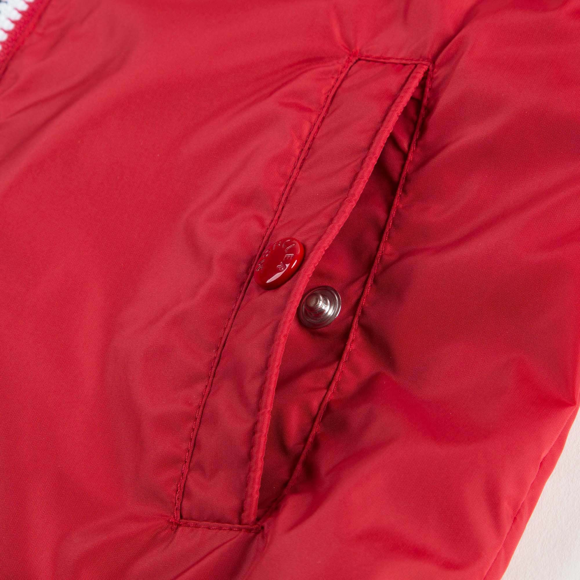 Boys Red Windbreaker Jacket