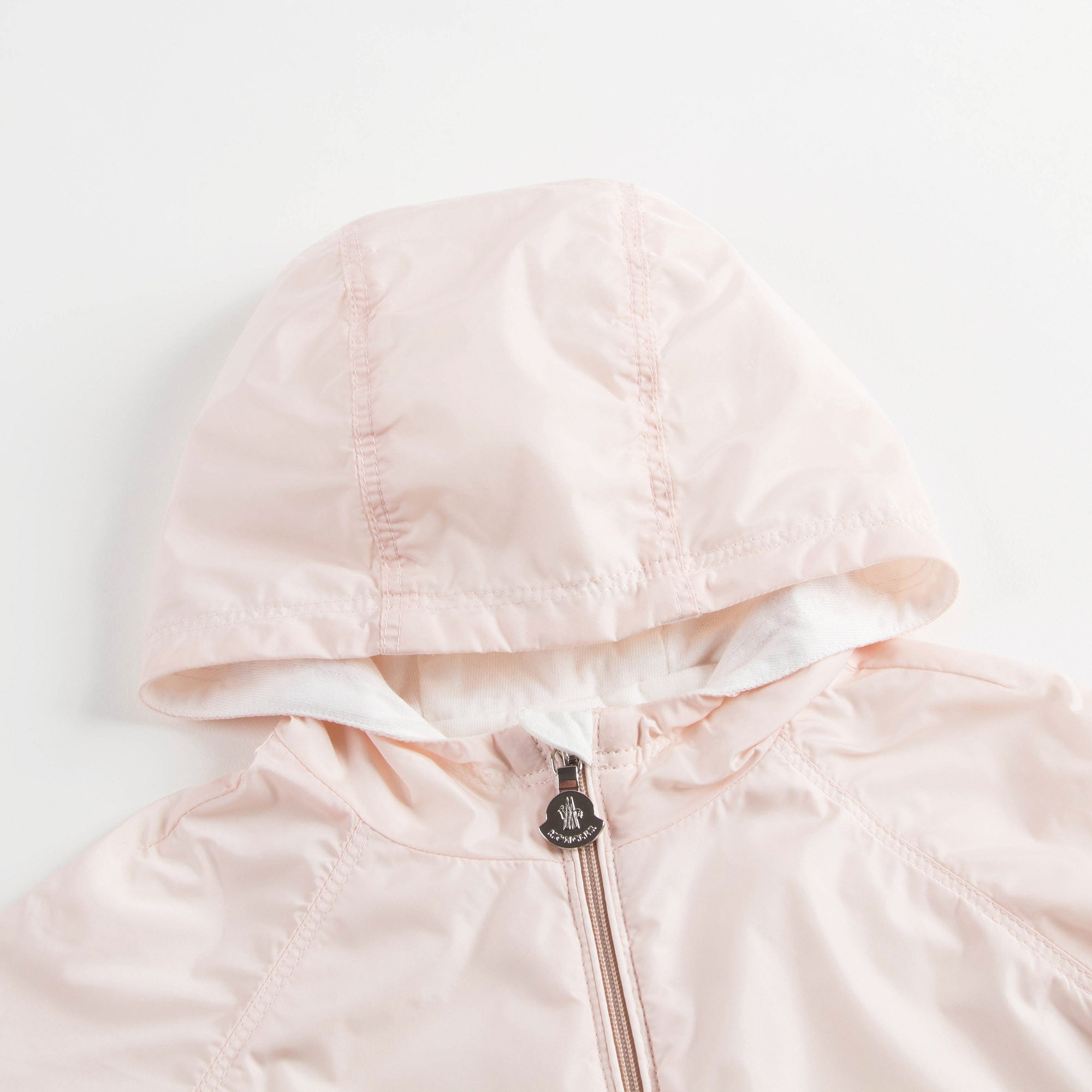 Baby Girls Light Pink Windbreaker Jacket