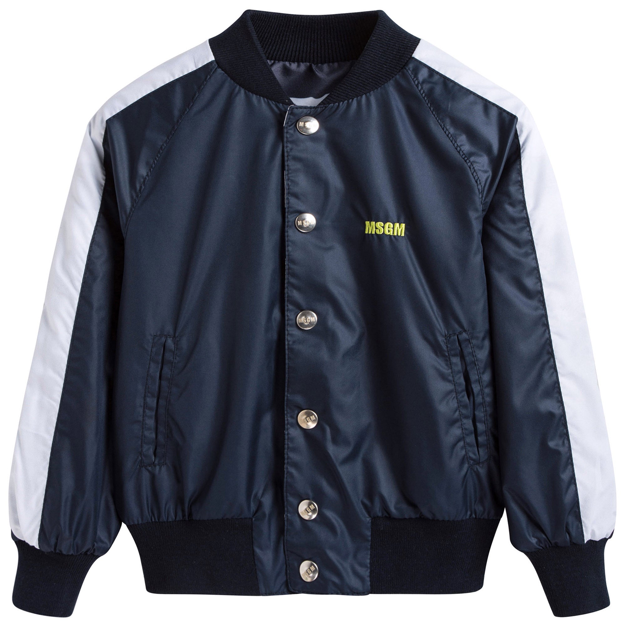 Boys Blue Jacket With Bottons