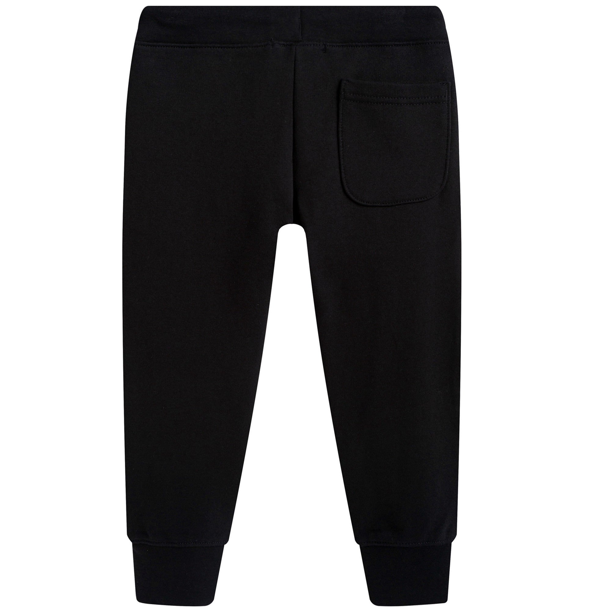 Boys Black Tracksuit Trousers