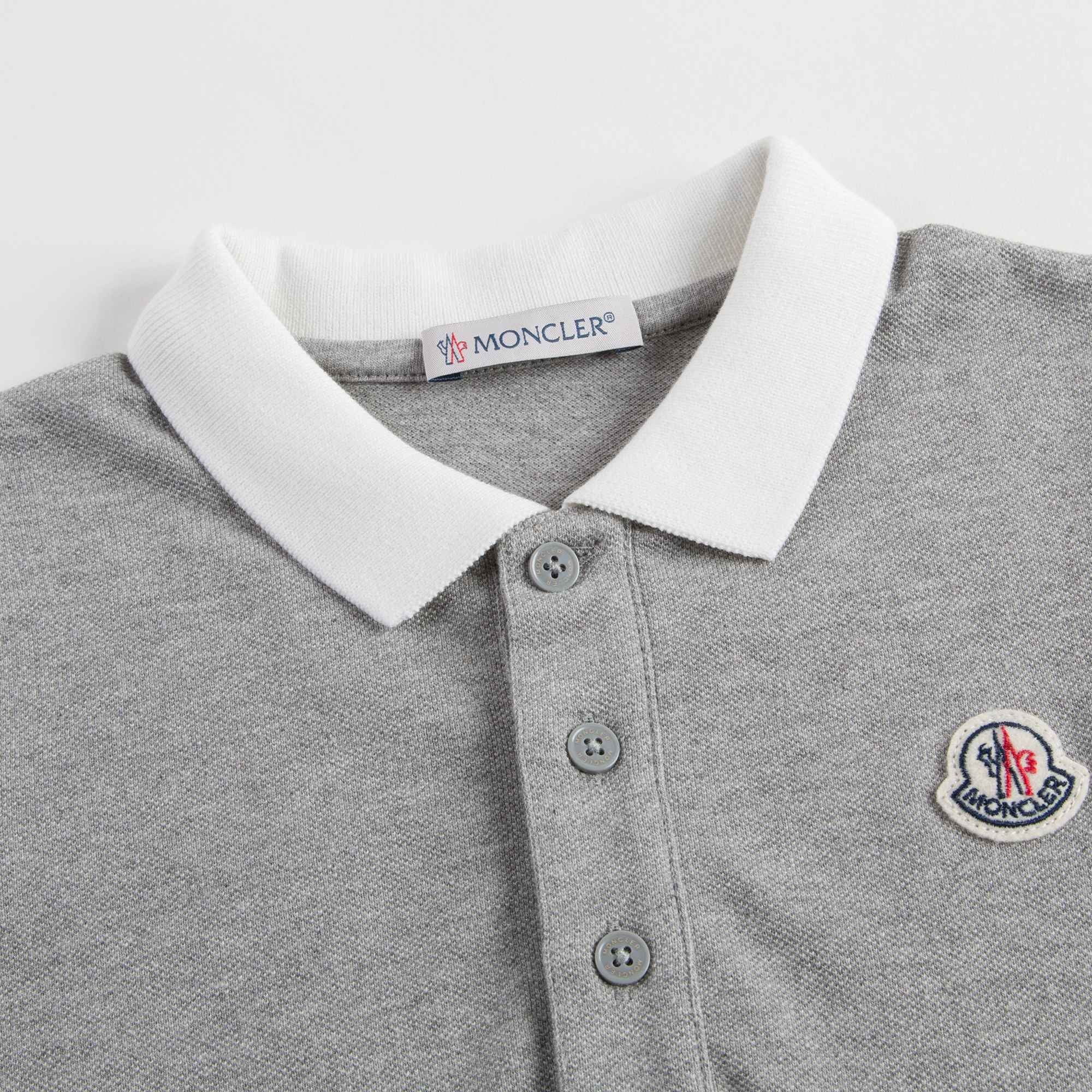 Boys Grey Polo Shirt