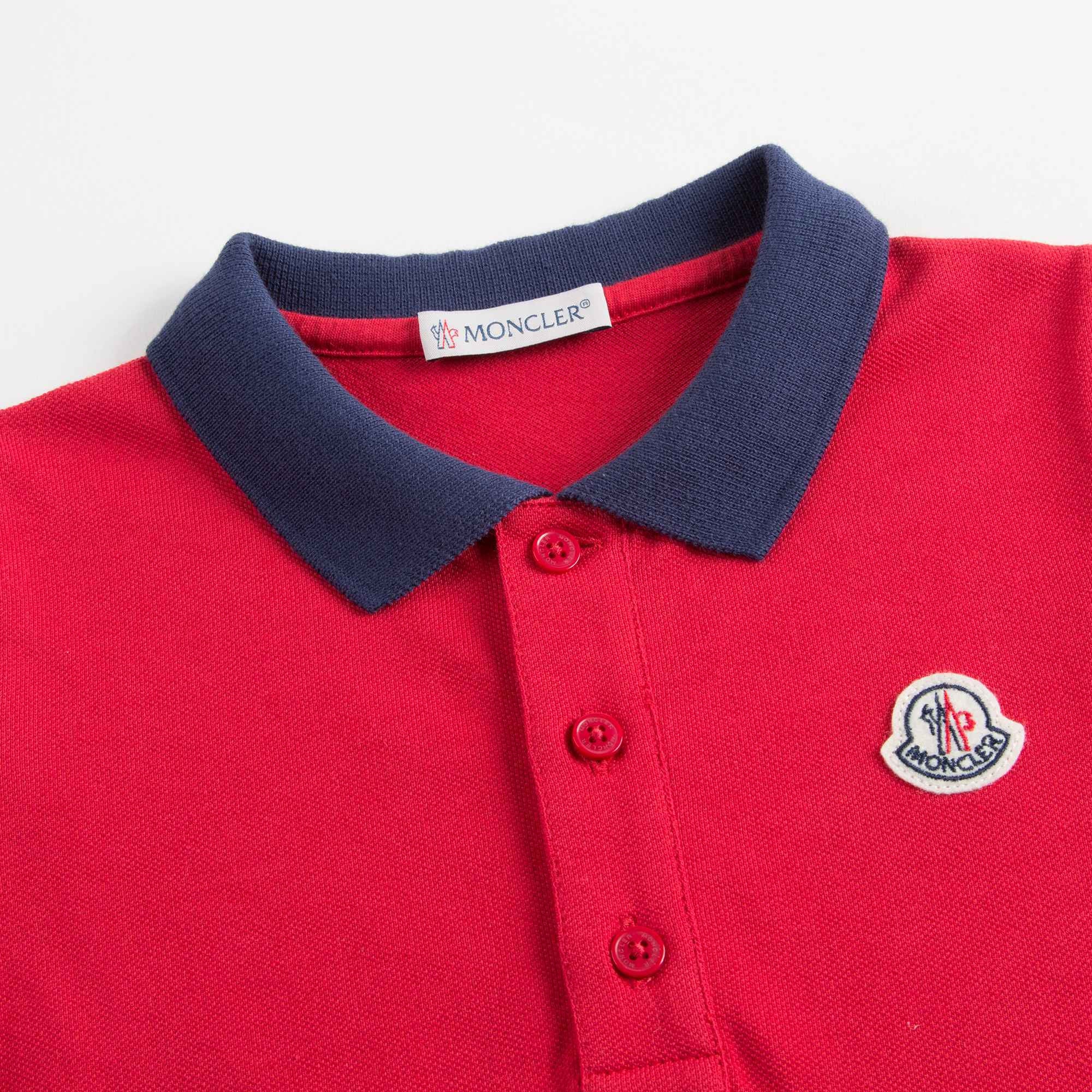 Boys Red Polo Shirt