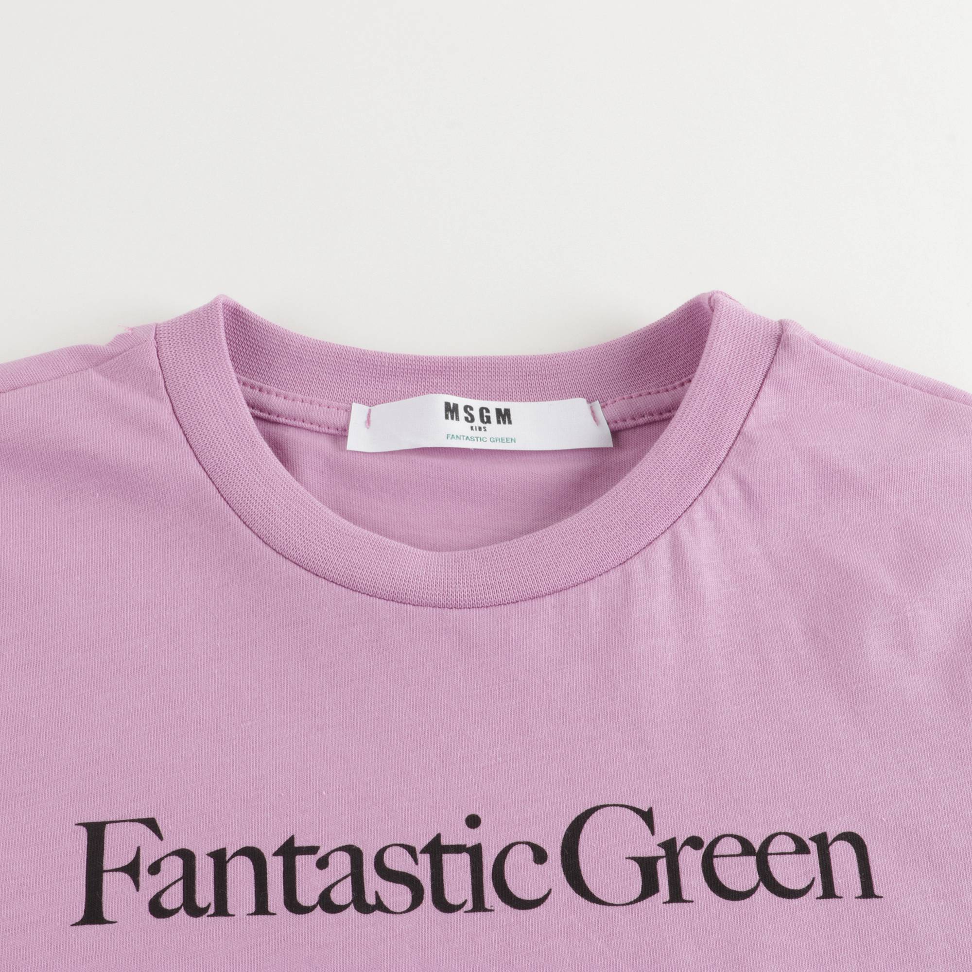 Boys & Girls Lilac Cotton T-Shirt