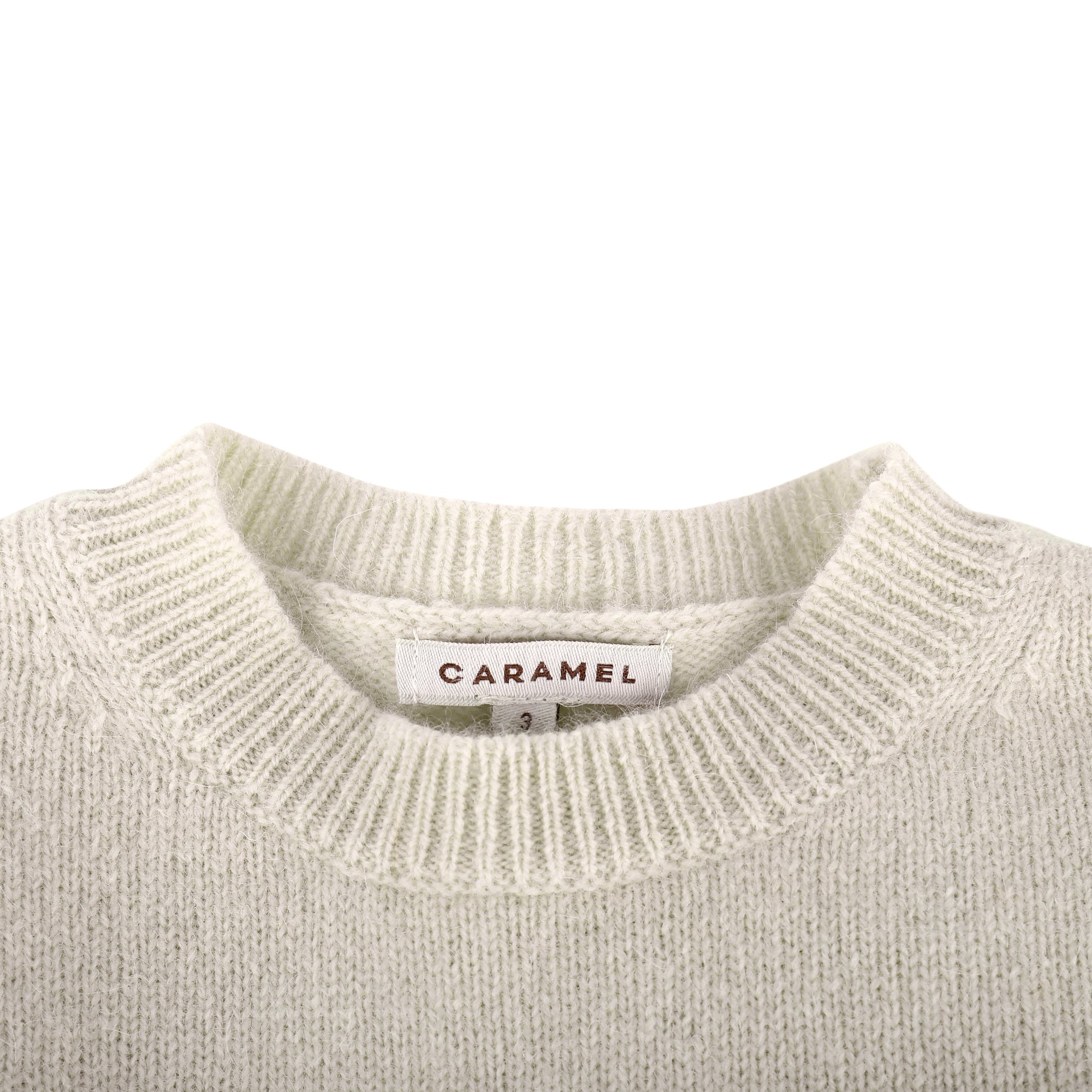 Boys & Girls Ivory Knitted Sweater