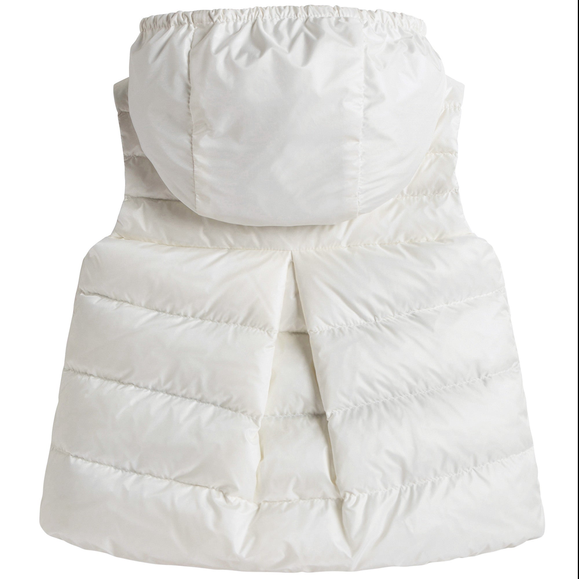 Baby Girls White "New Suzette" Down Padded Gilet