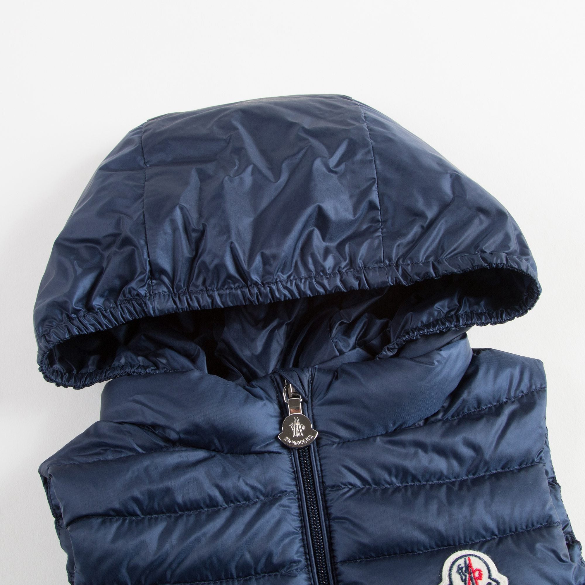 Baby Girls Navy Blue 'New Suzette' Down Padded Gilet