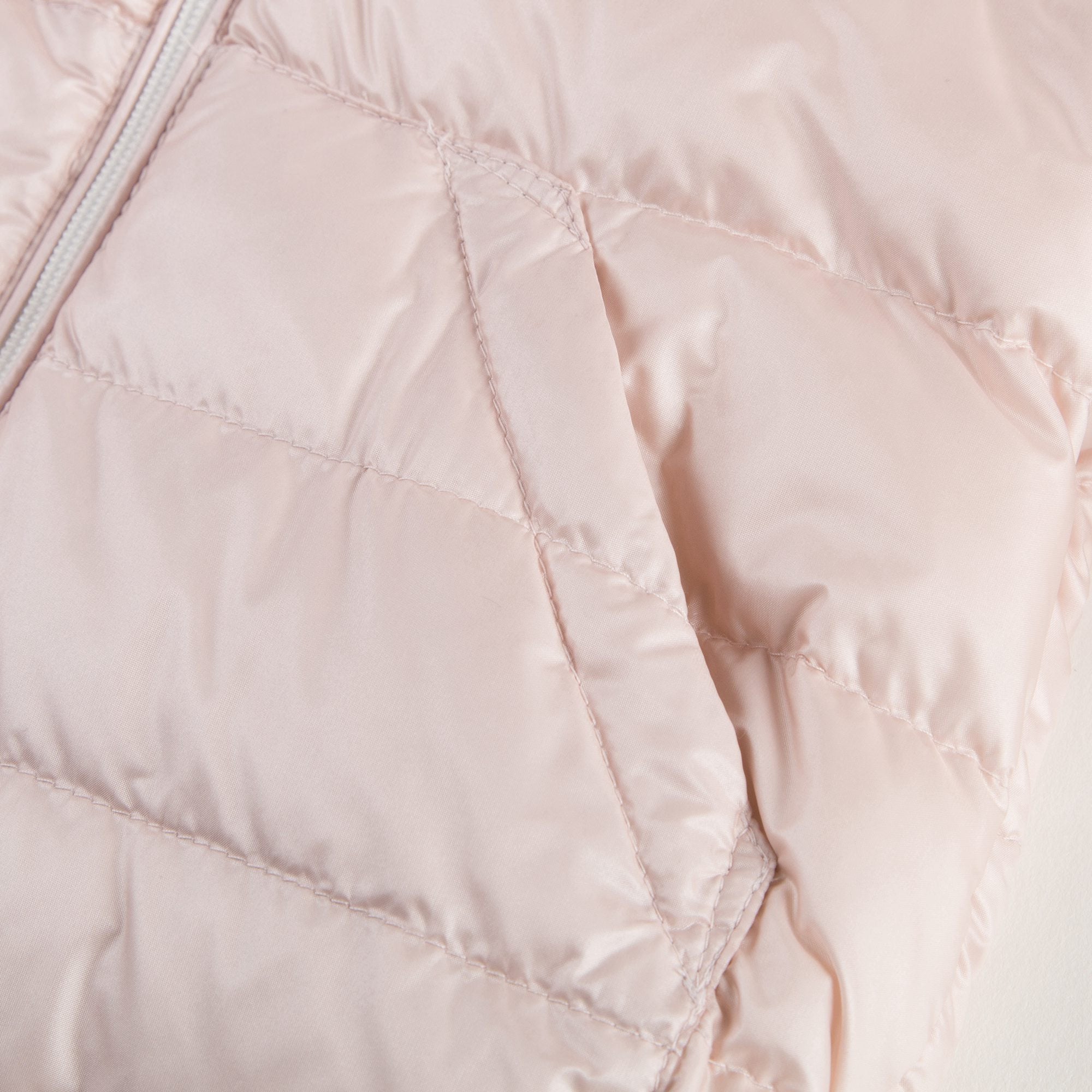 Baby Girls Light Pink 'Carle' Down Padded Jacket