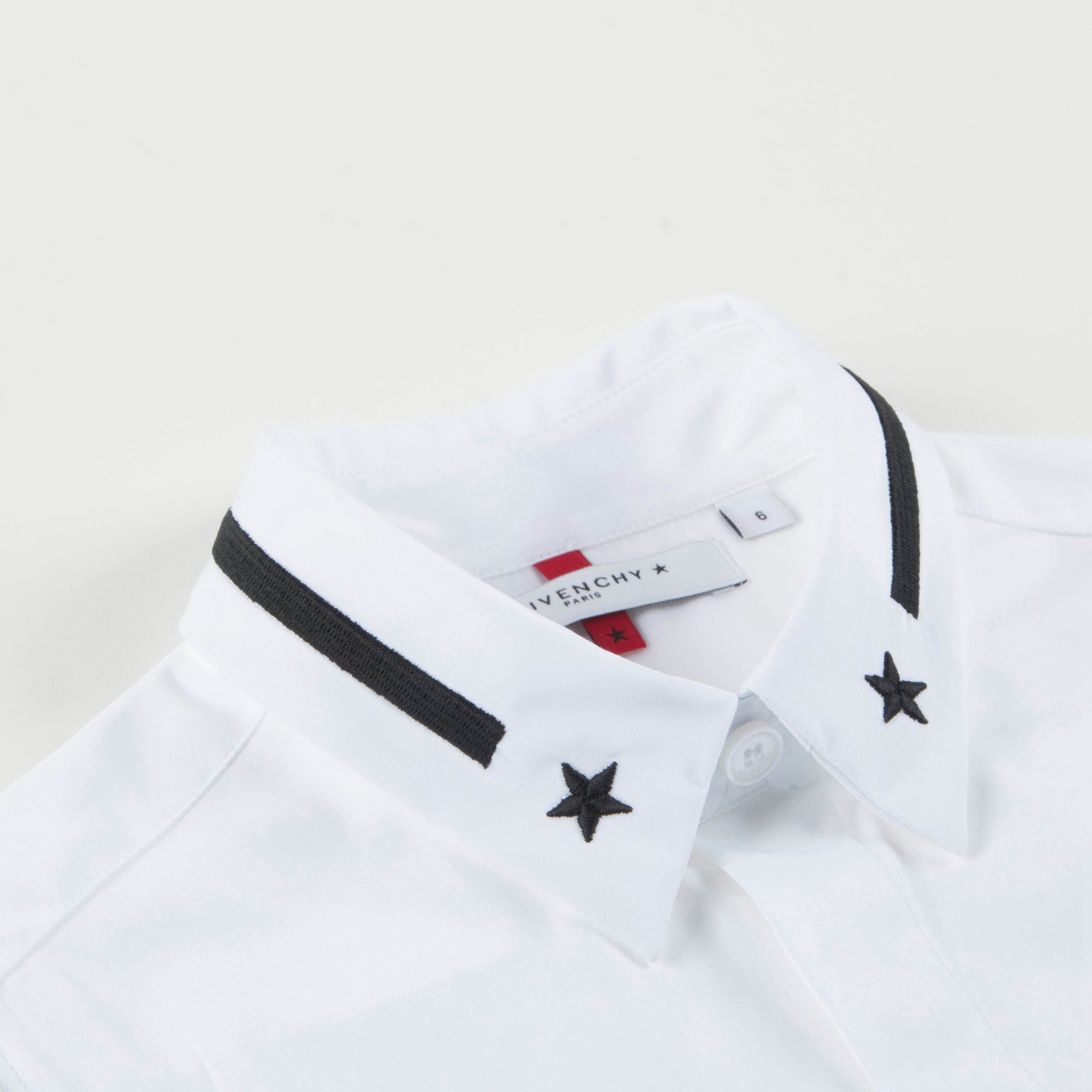 Boys White Logo Cotton T-shirt