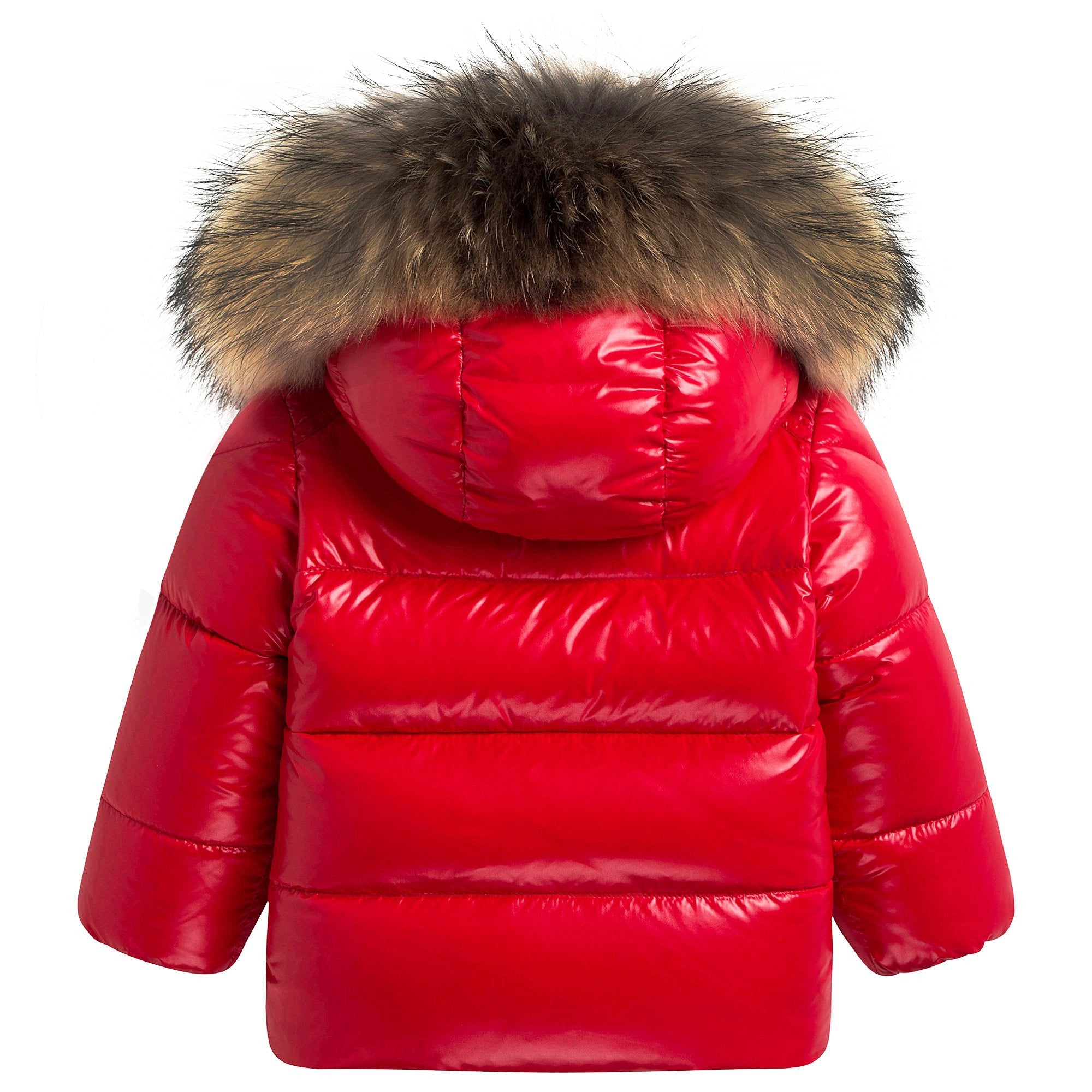 Baby Red 'K2' Down Padded Jacket