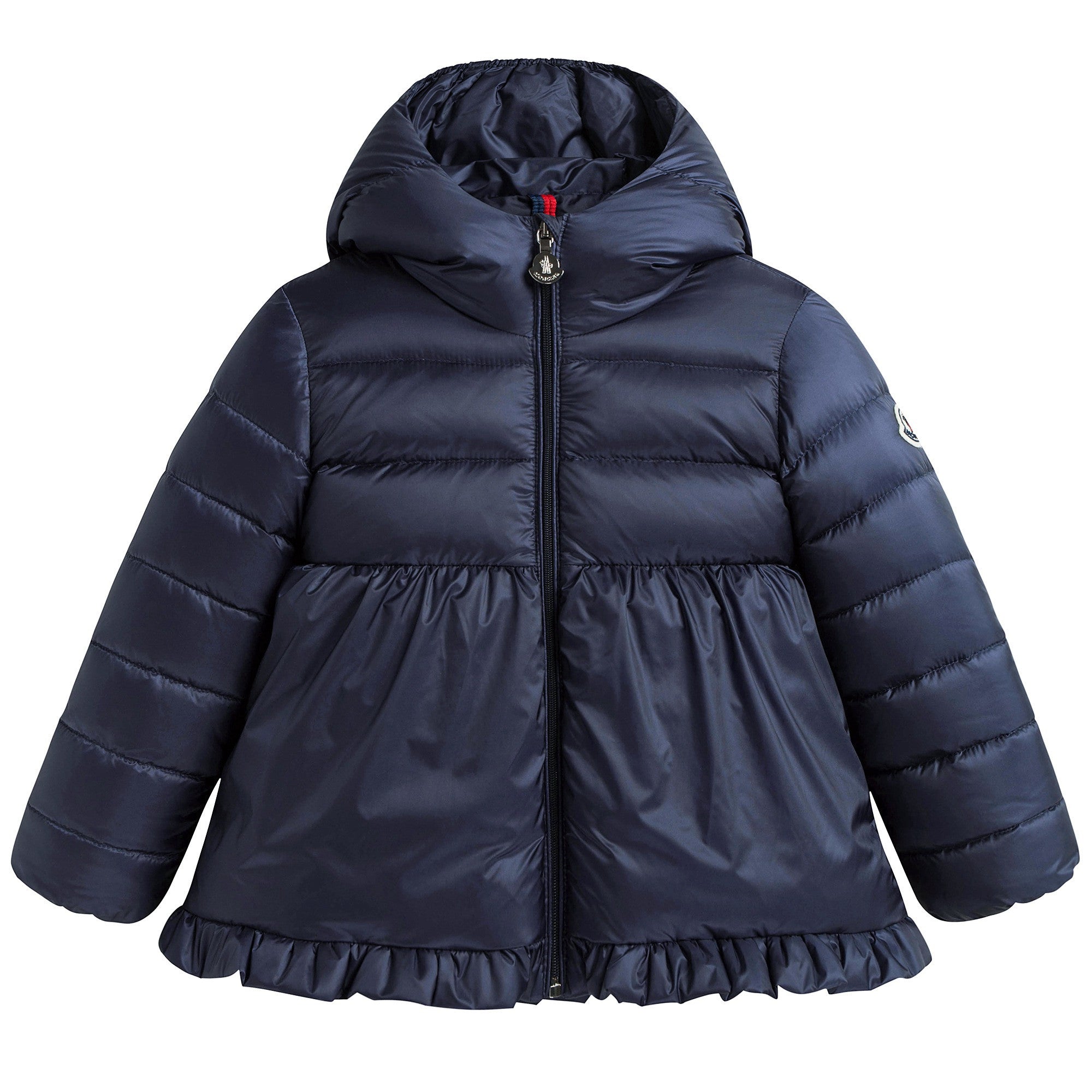 Baby Girls Navy Blue "Odile" Down Padded Coat