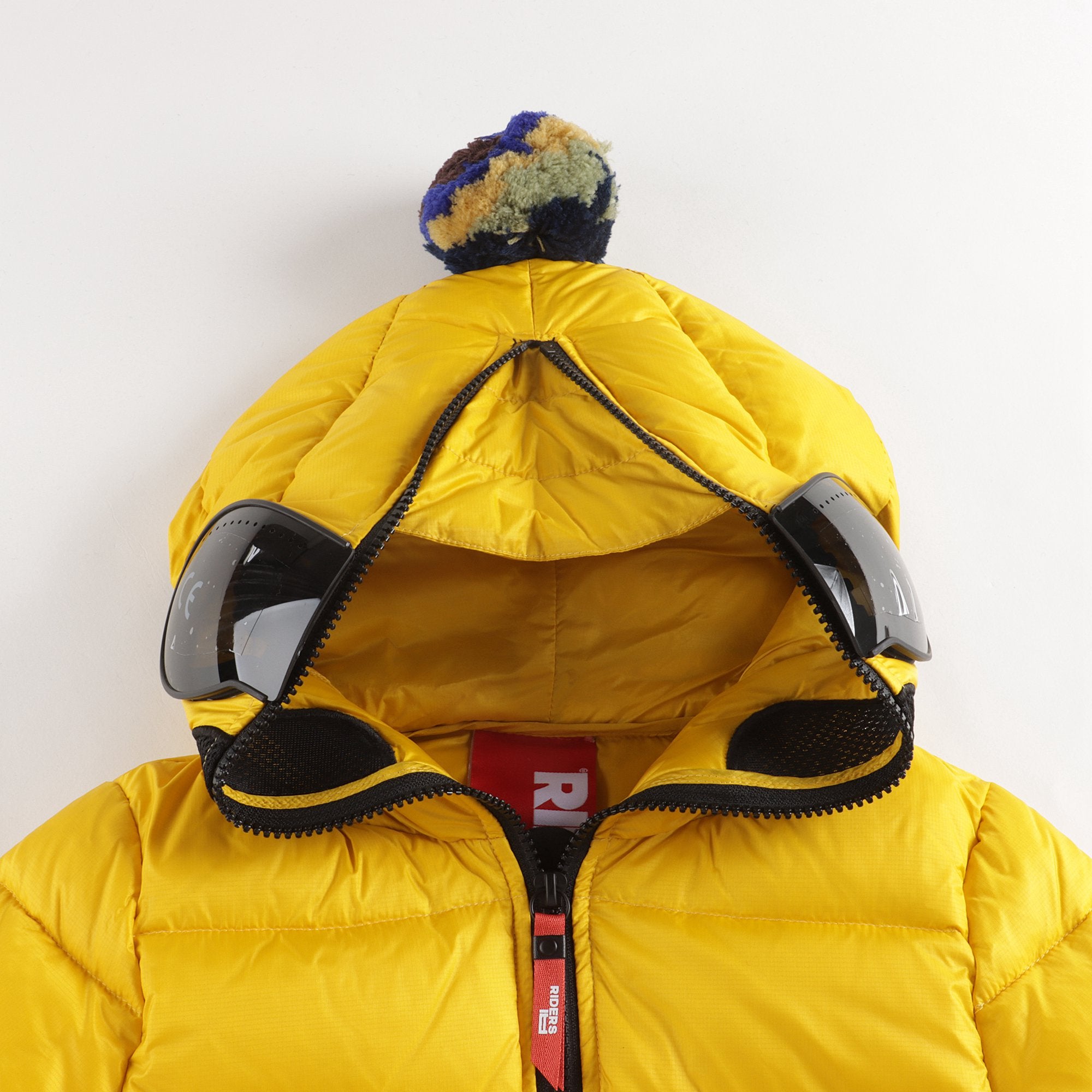 Boys & Girls Yellow Padded Down Jacket