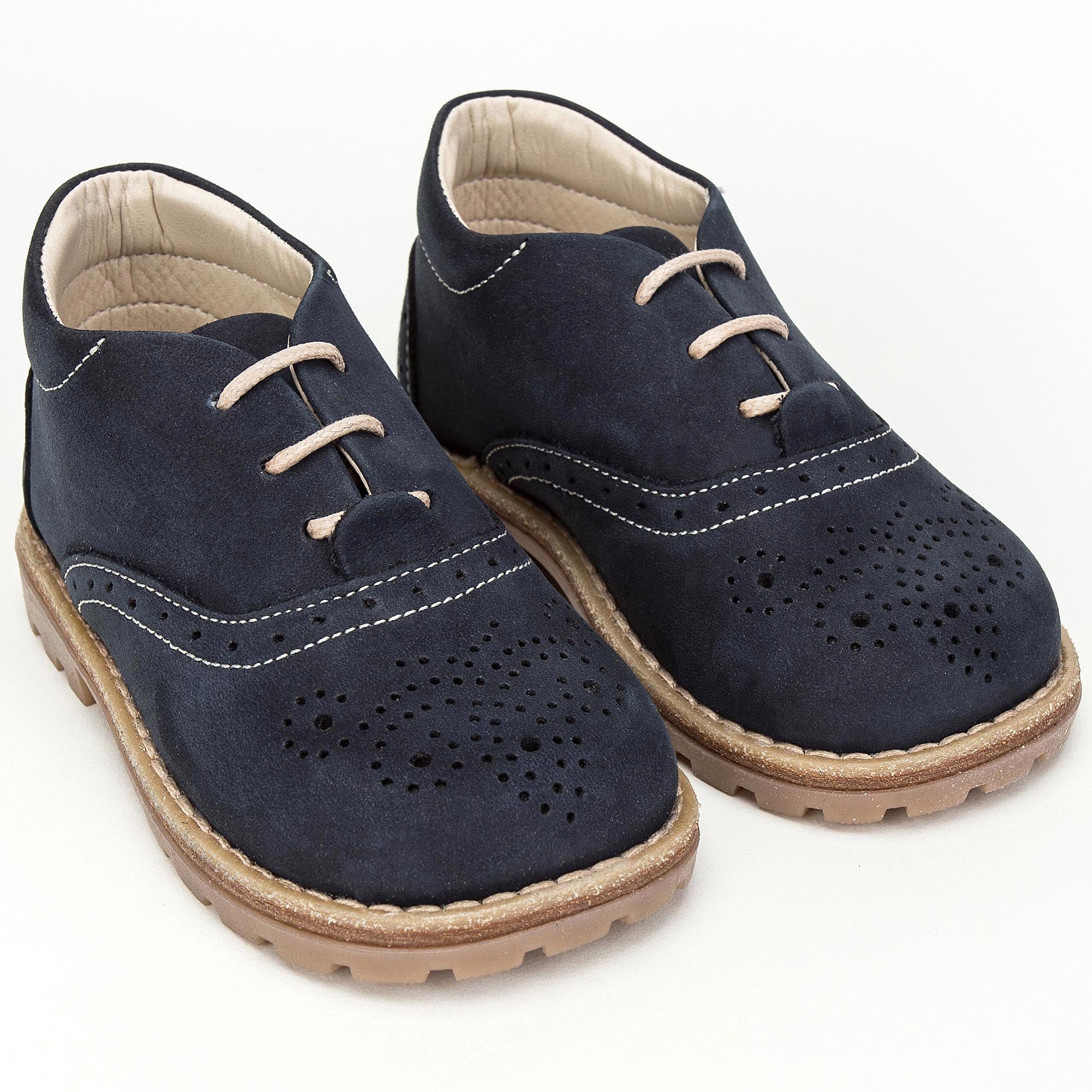 Boys Blue Mooring Rope Mesh Shoes