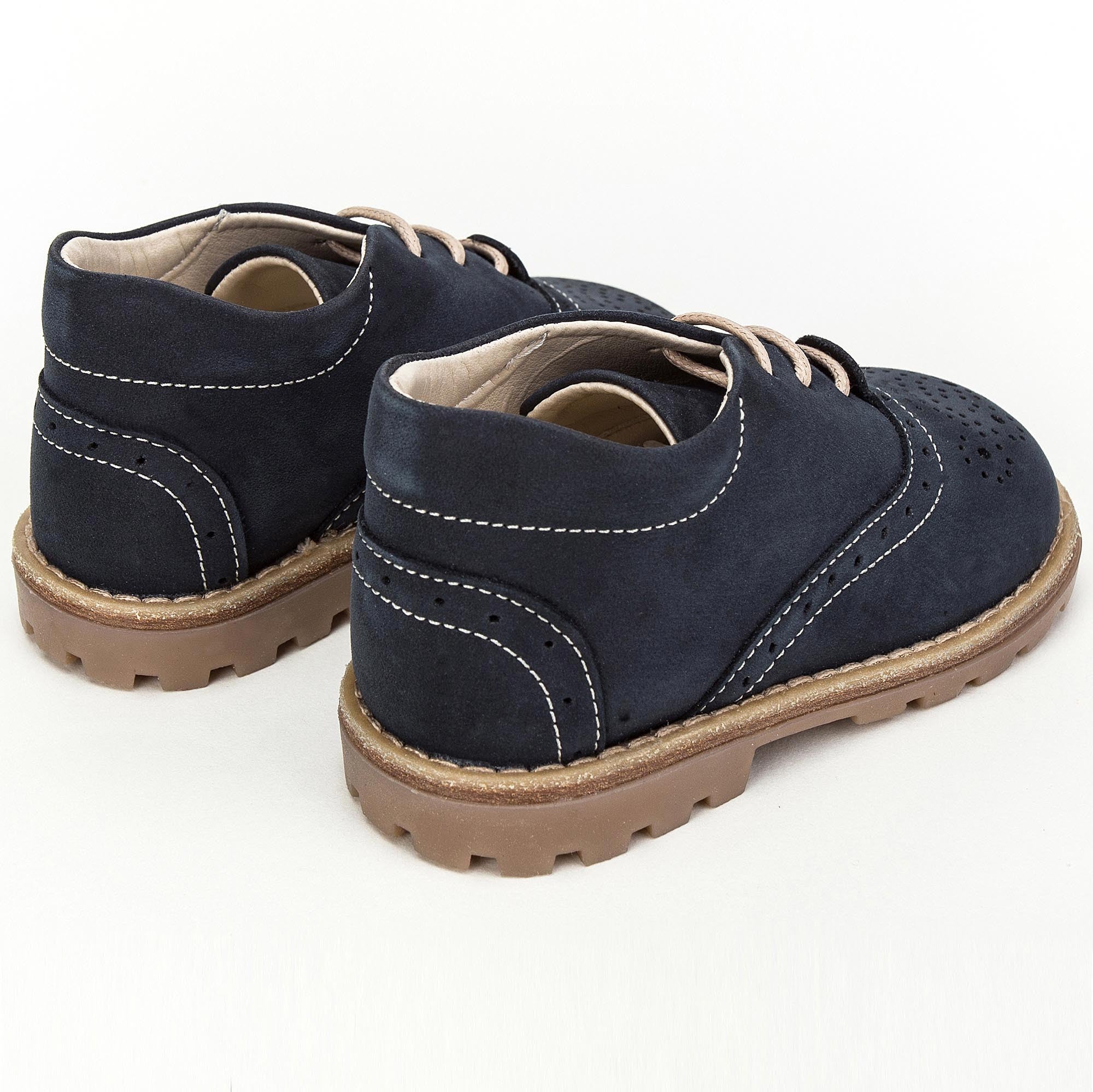 Boys Blue Mooring Rope Mesh Shoes