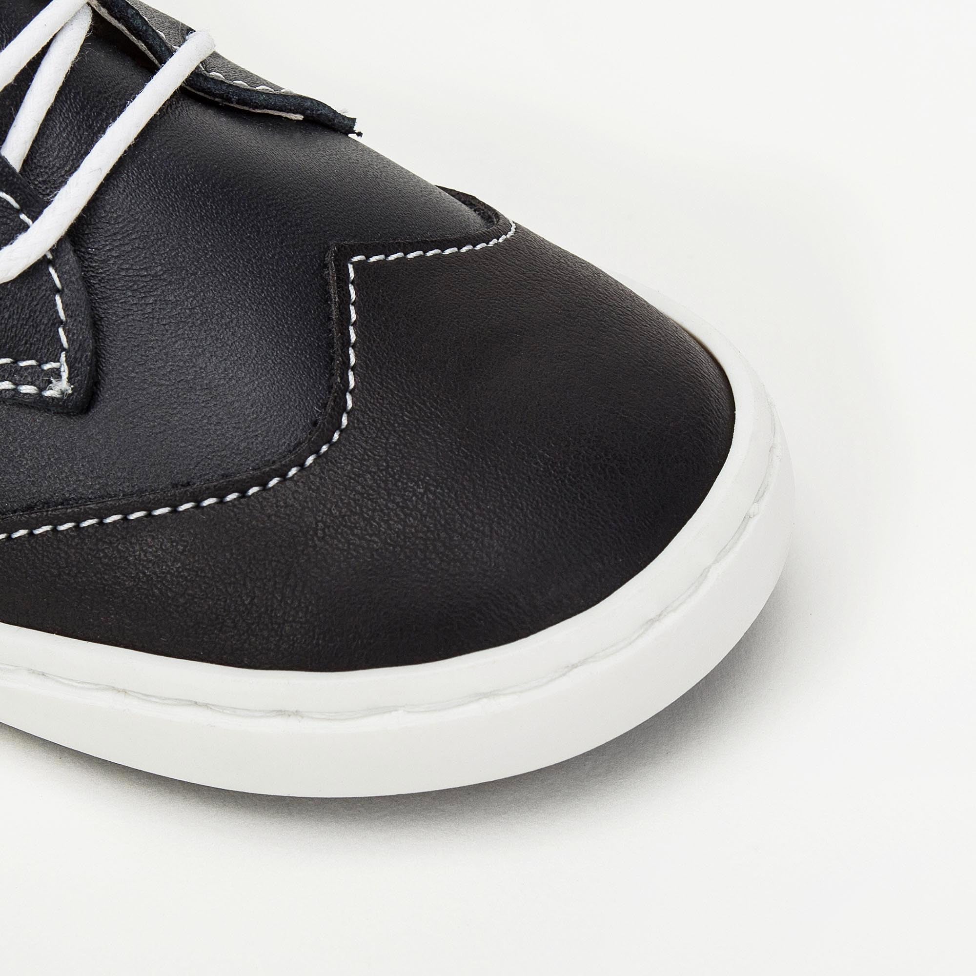 Boys Blue 'Hermes Wings' High-top Leather Boots