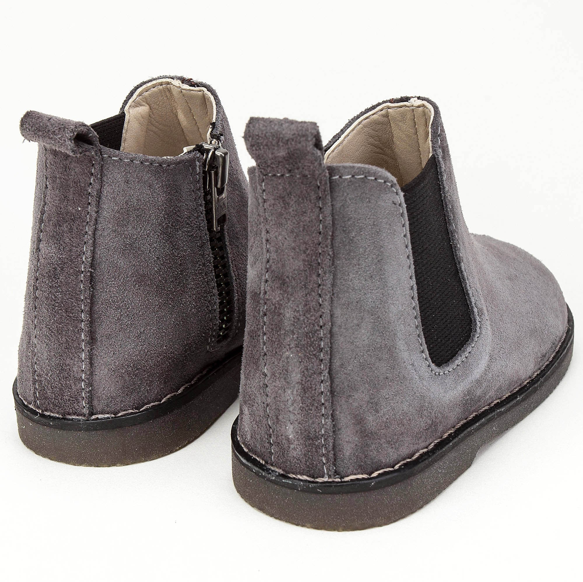 Boys Grey Tendon Soles Boot