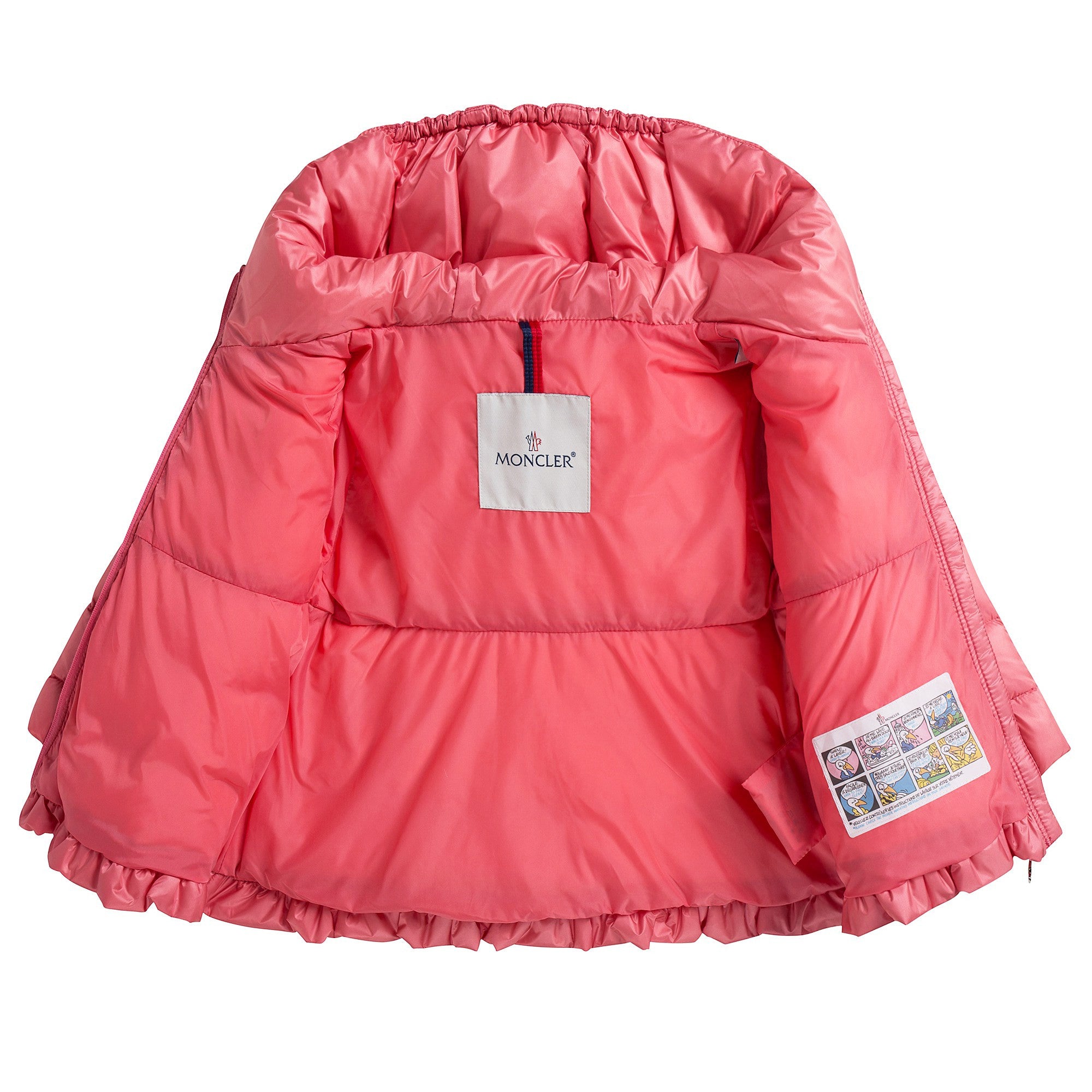 Baby Girls Rose Pink "Odile" Down Padded Coat