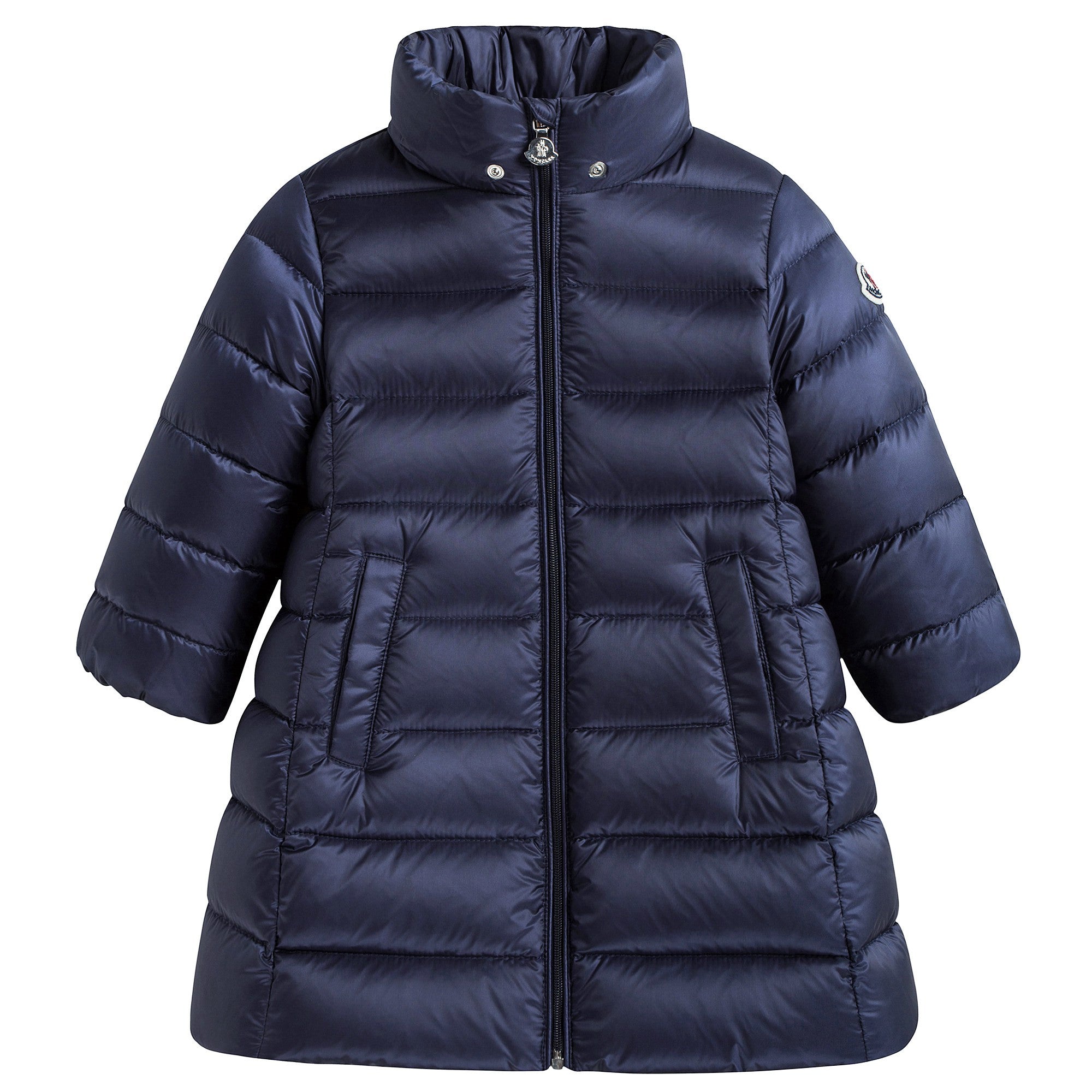 Baby Girls Blue "Majeure" Down Padded Coat