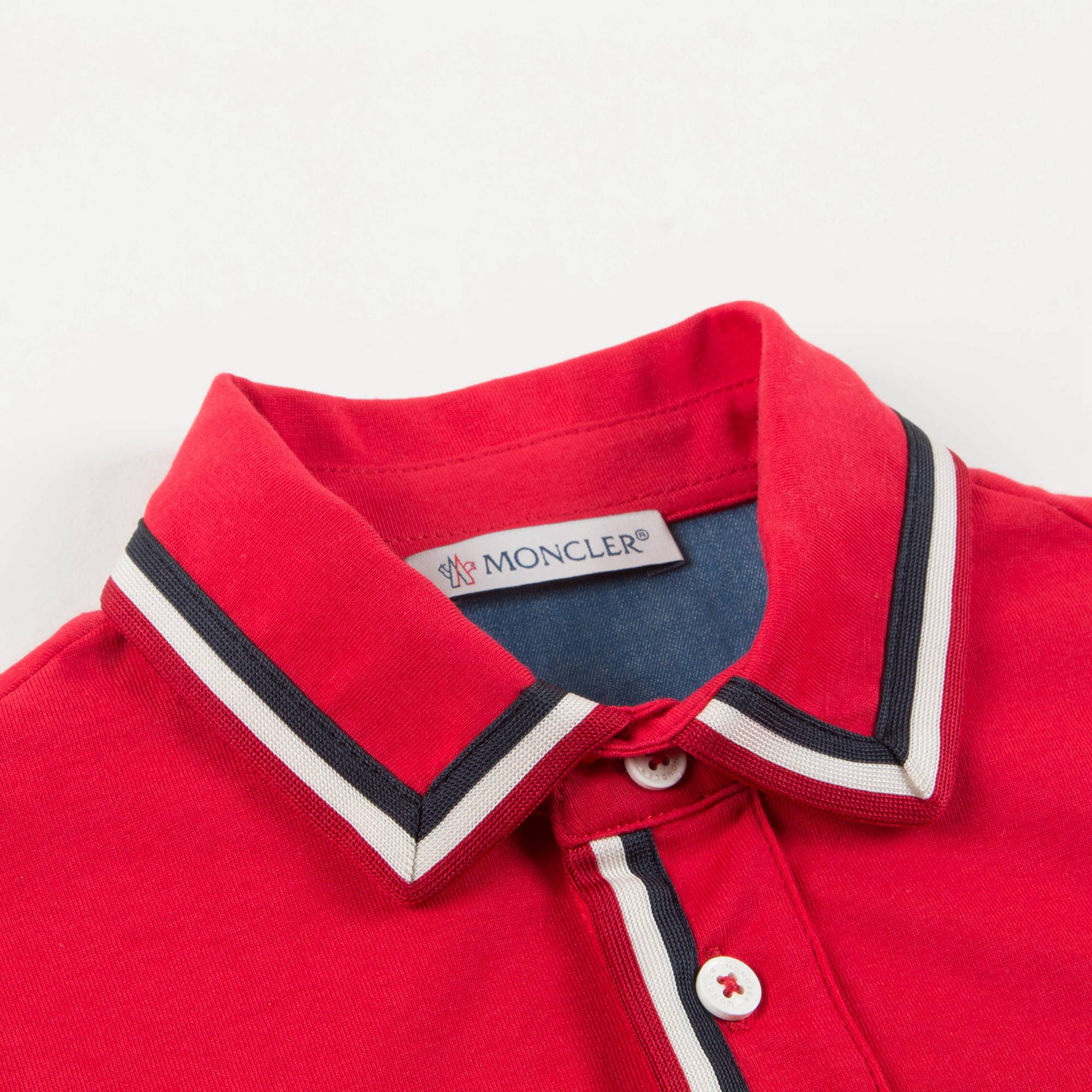 Boys Red "Maglia Polo Manica Corta" T-shirt