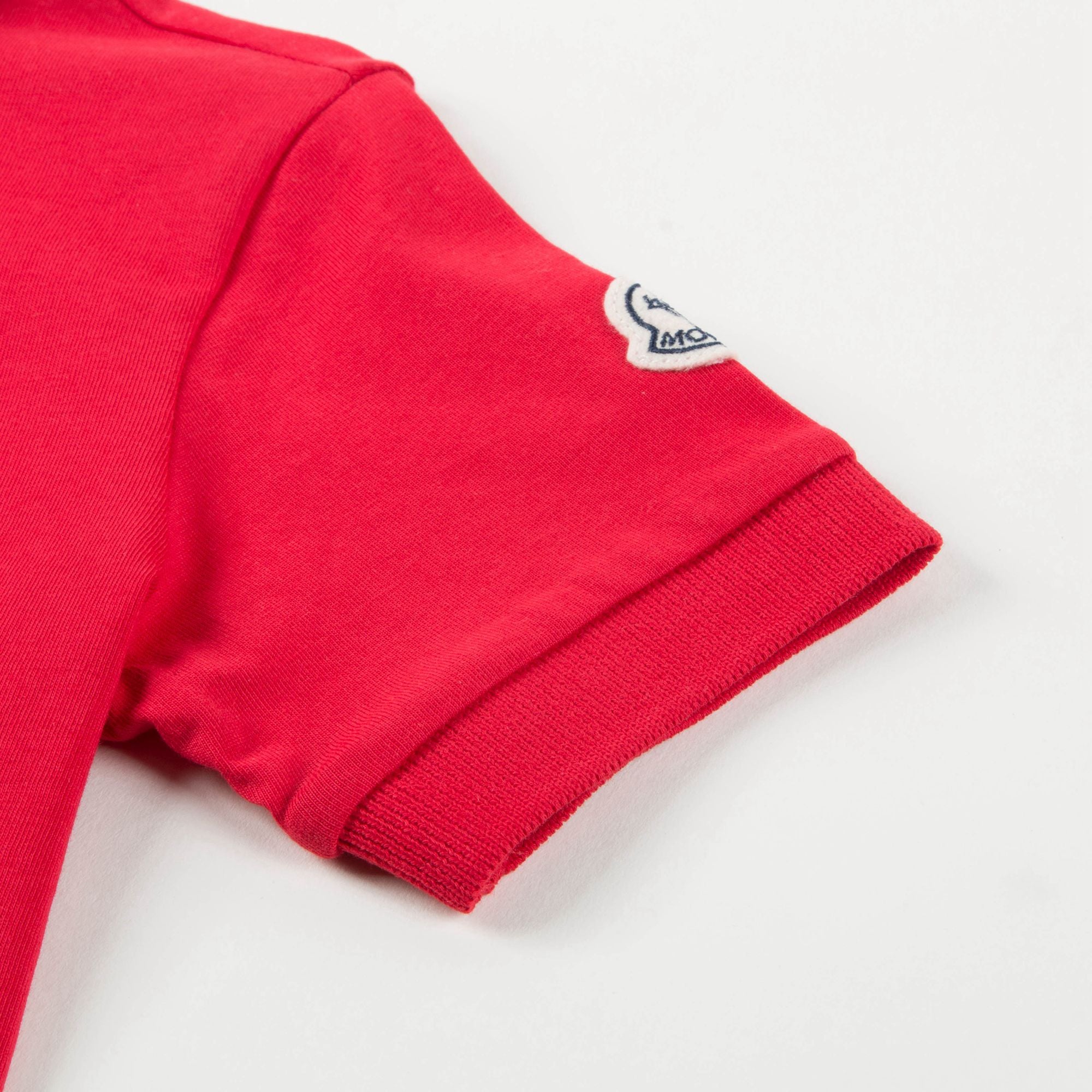 Boys Red "Maglia Polo Manica Corta" T-shirt