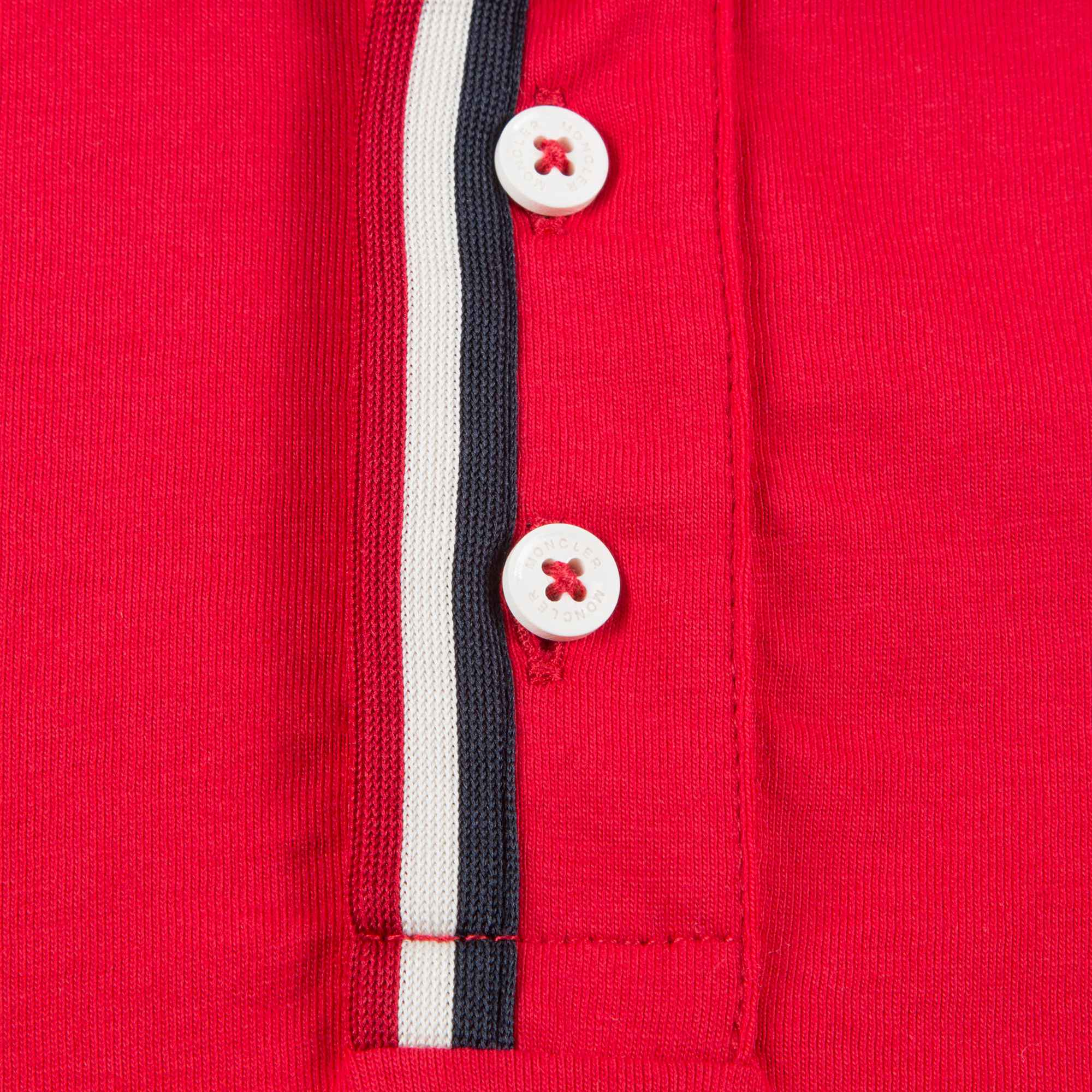 Boys Red "Maglia Polo Manica Corta" T-shirt