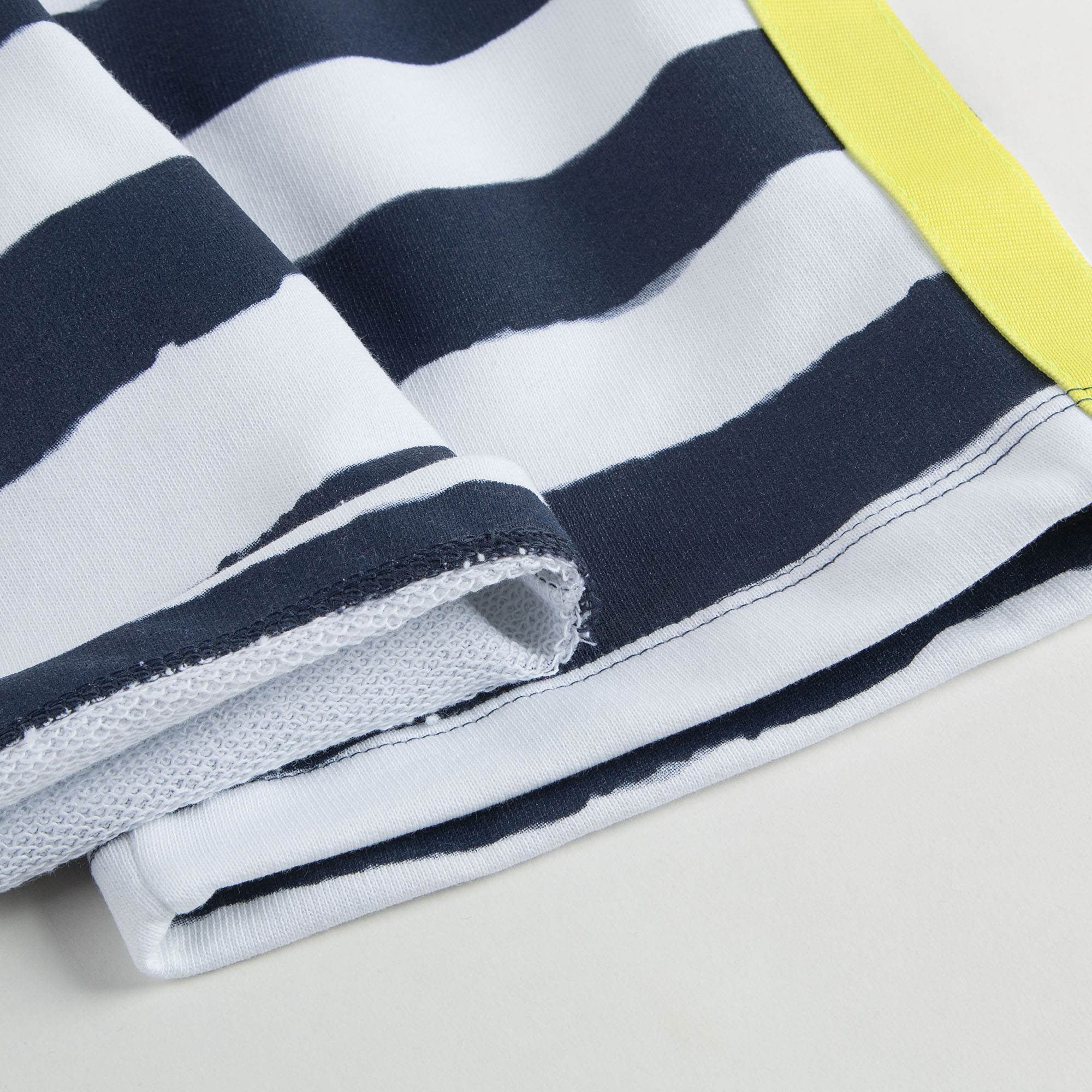 Boys Blue & White Striped Shorts