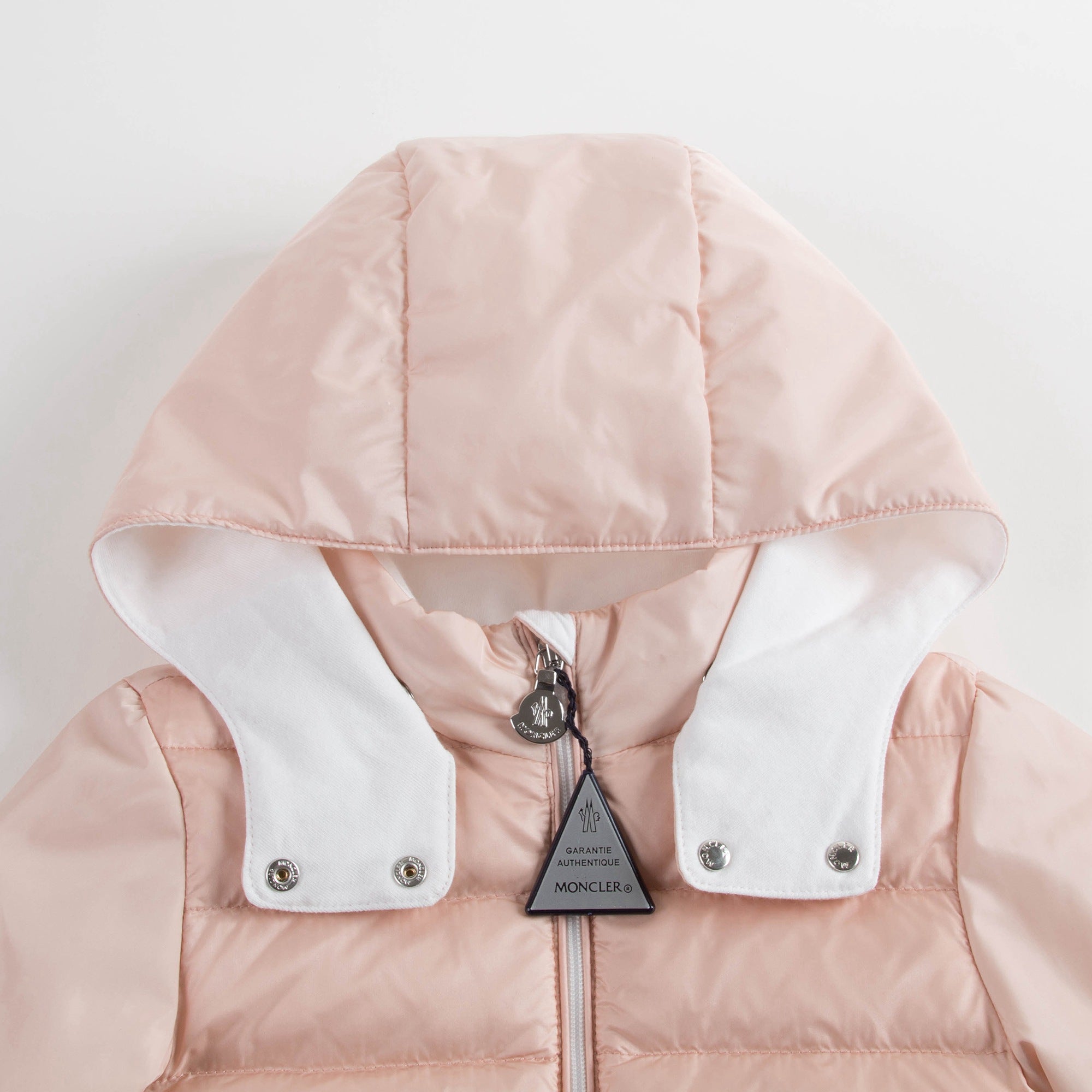 Baby Girls Light Pink "TUREIA" Padded Down Coat