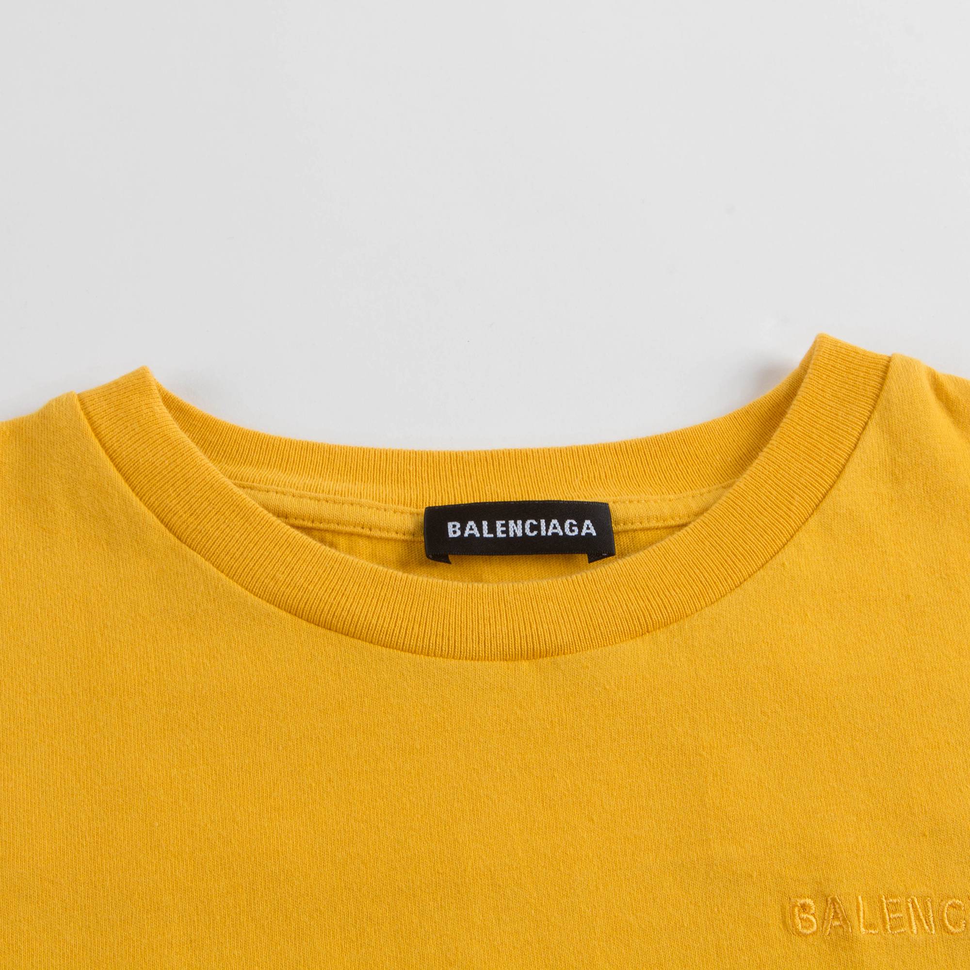 Boys & Girls Yellow Cotton T-shirt