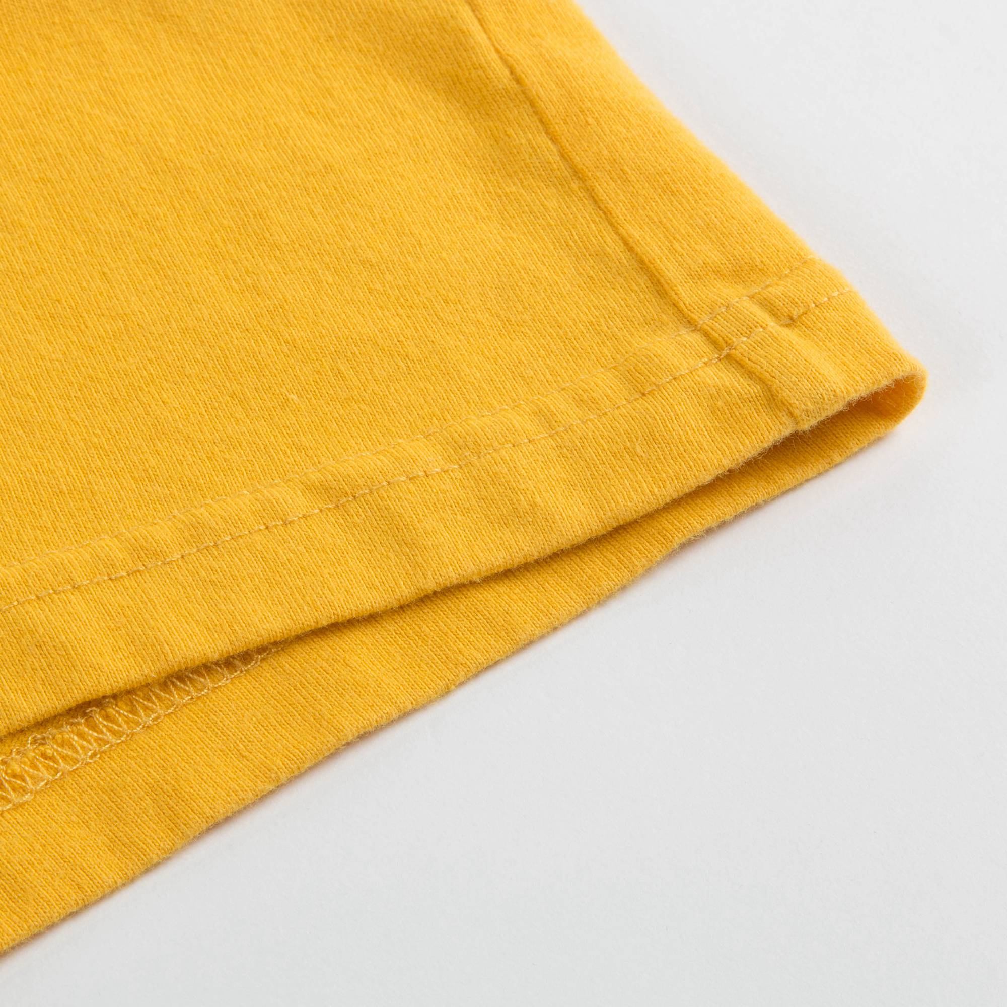 Boys & Girls Yellow Cotton T-shirt