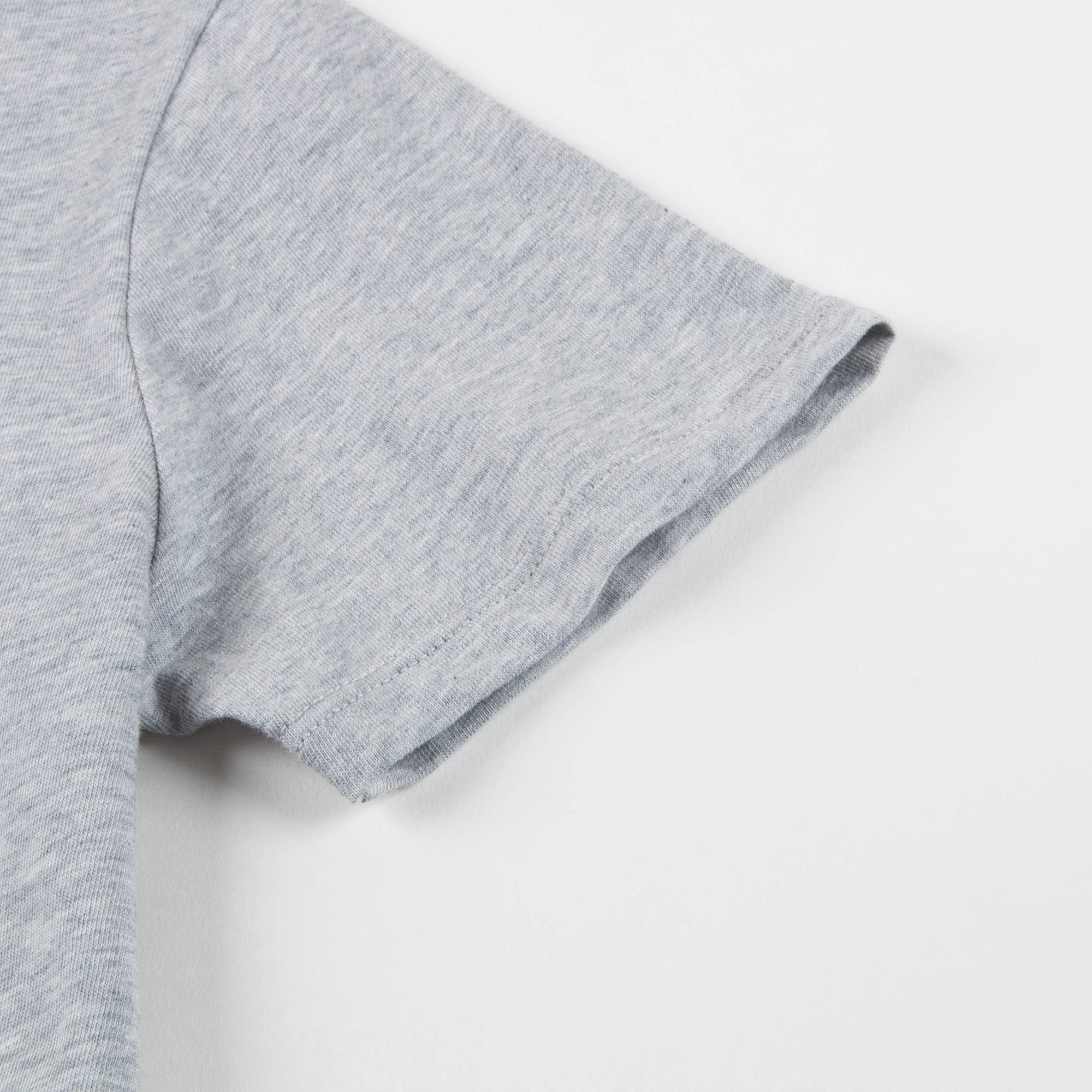 Boys Light Grey Cotton T-shirt