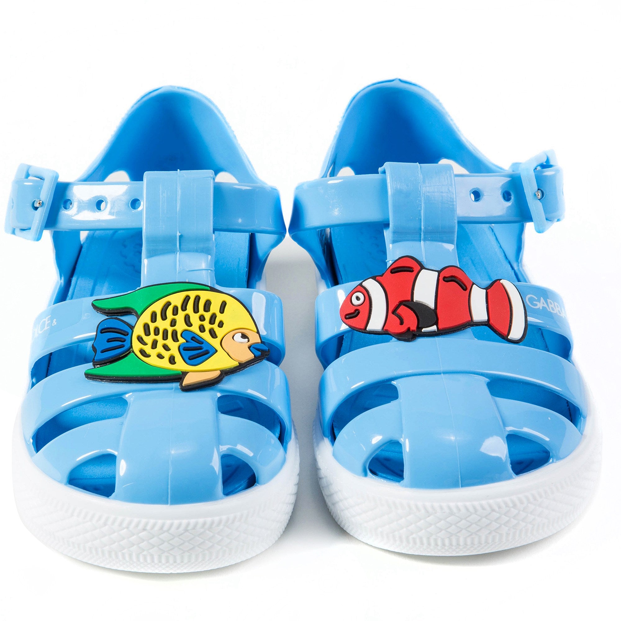 Boys & Girls  Wathet   Whit  Fish  Sandals