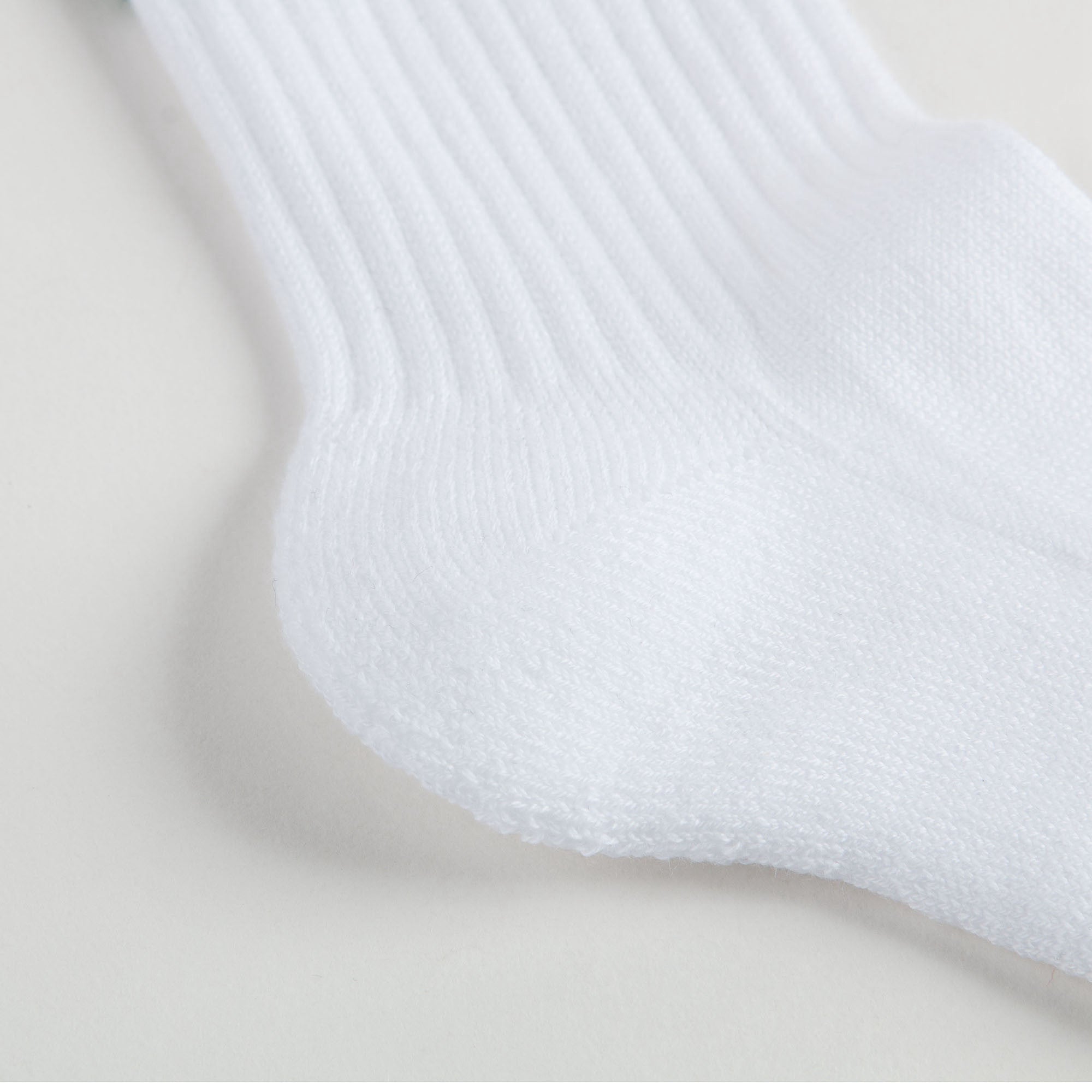 Boys & Girls White Striped Sock