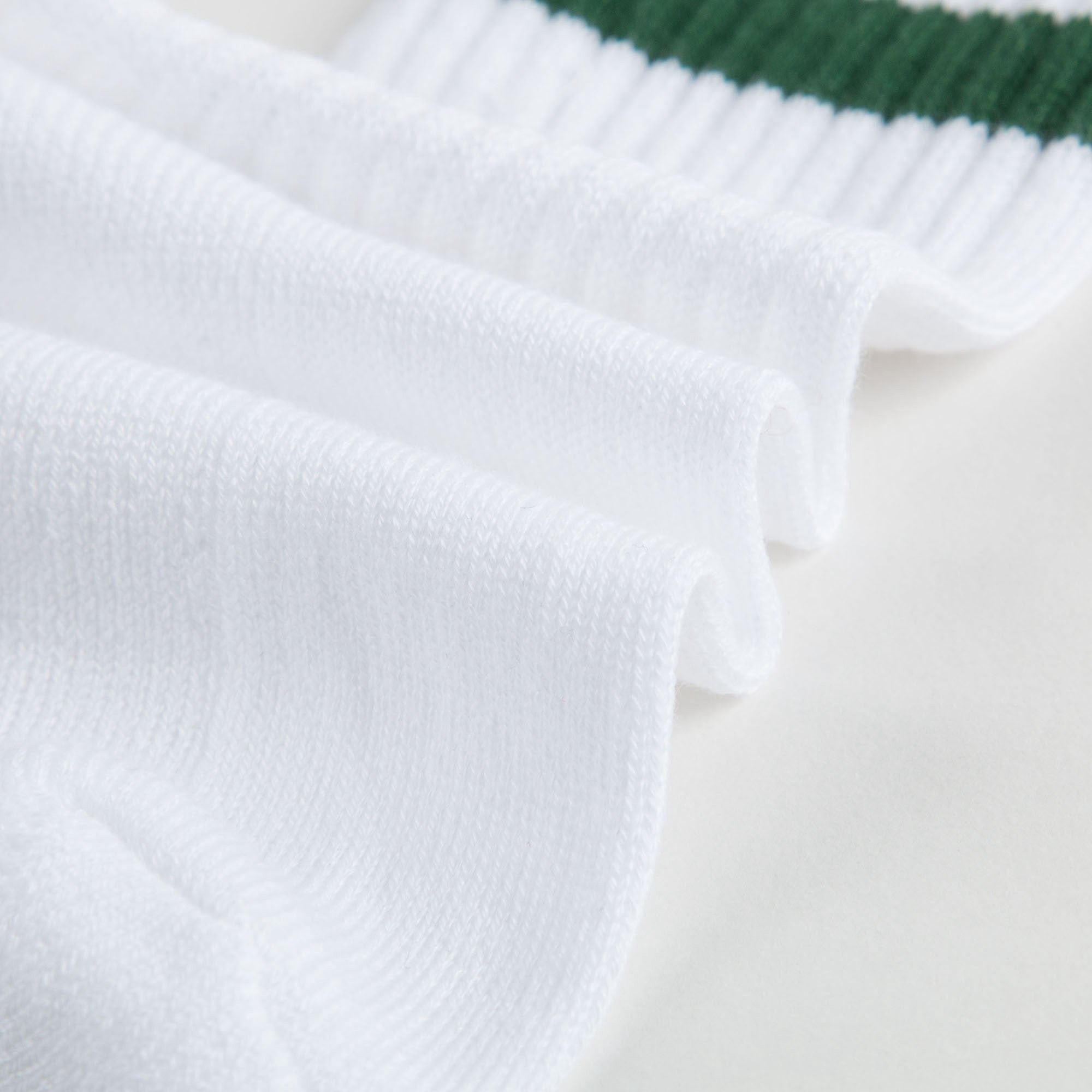 Boys & Girls White Striped Sock