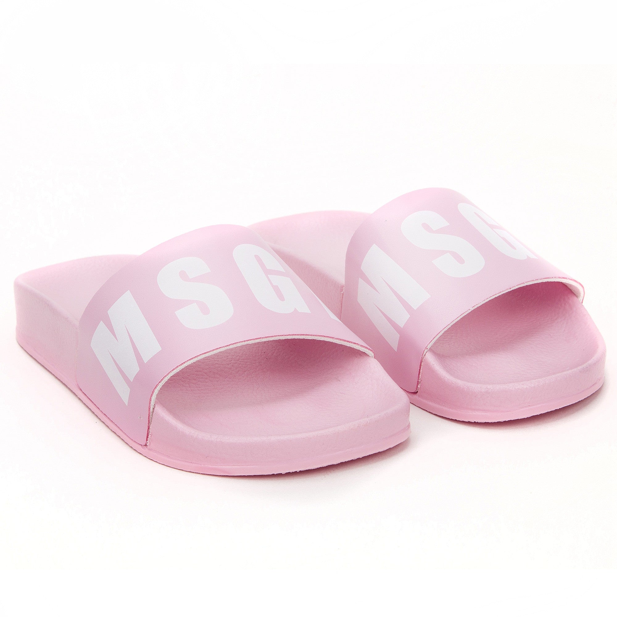 Boys & Girls Pink Logo Slippers