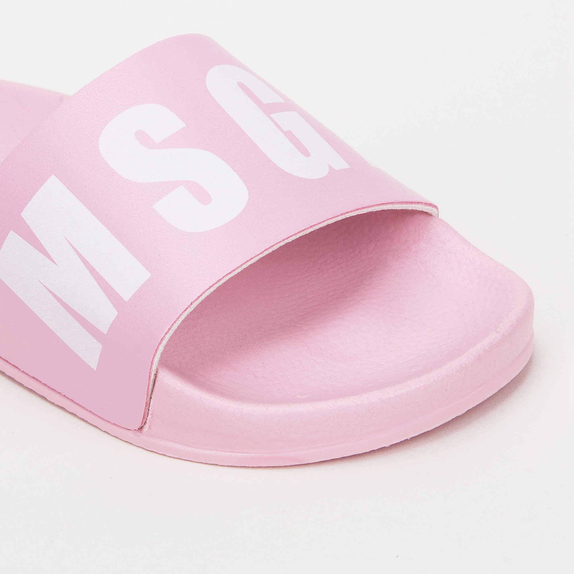 Boys & Girls Pink Logo Slippers