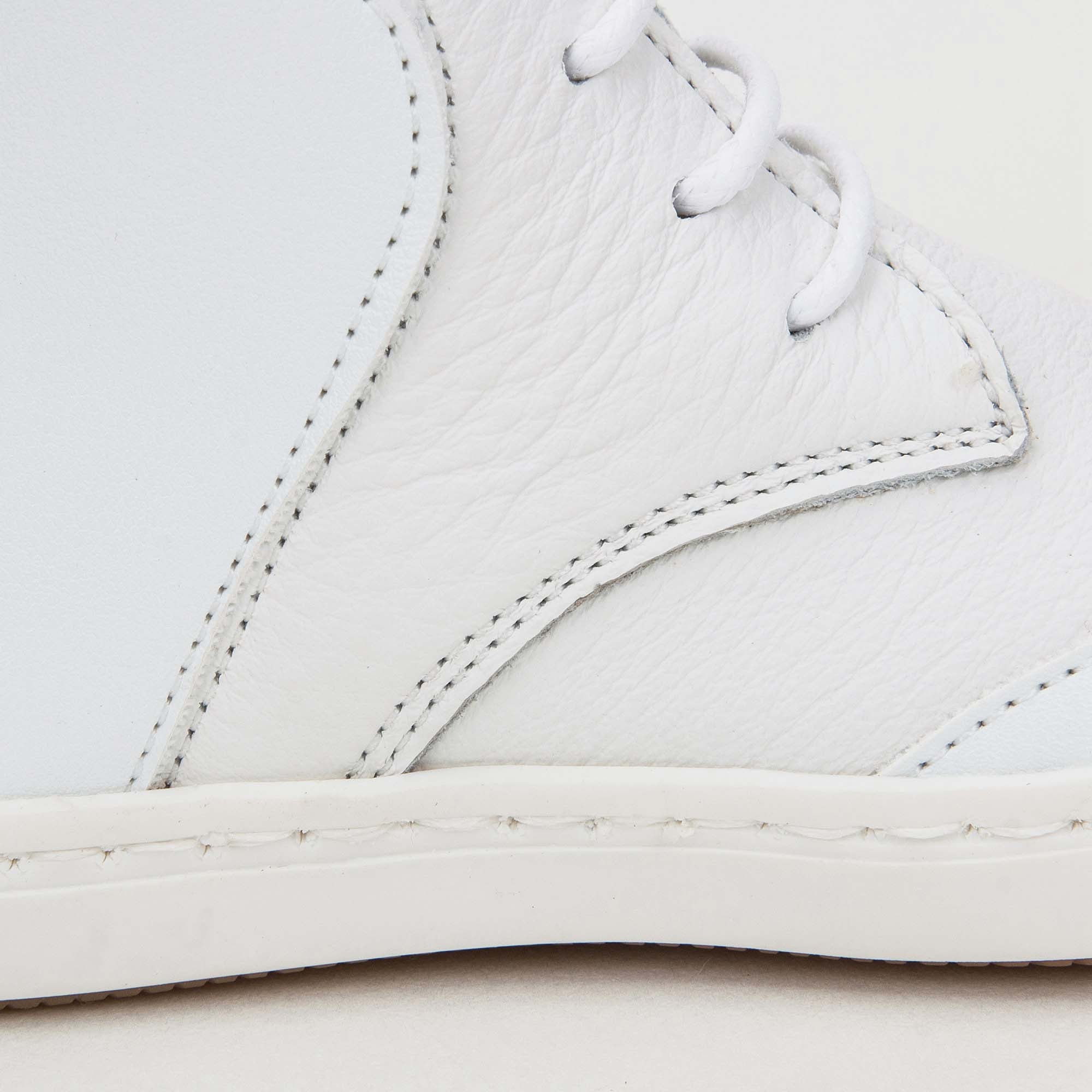 Boys White 'Hermes Wings' High-top Leather Boots